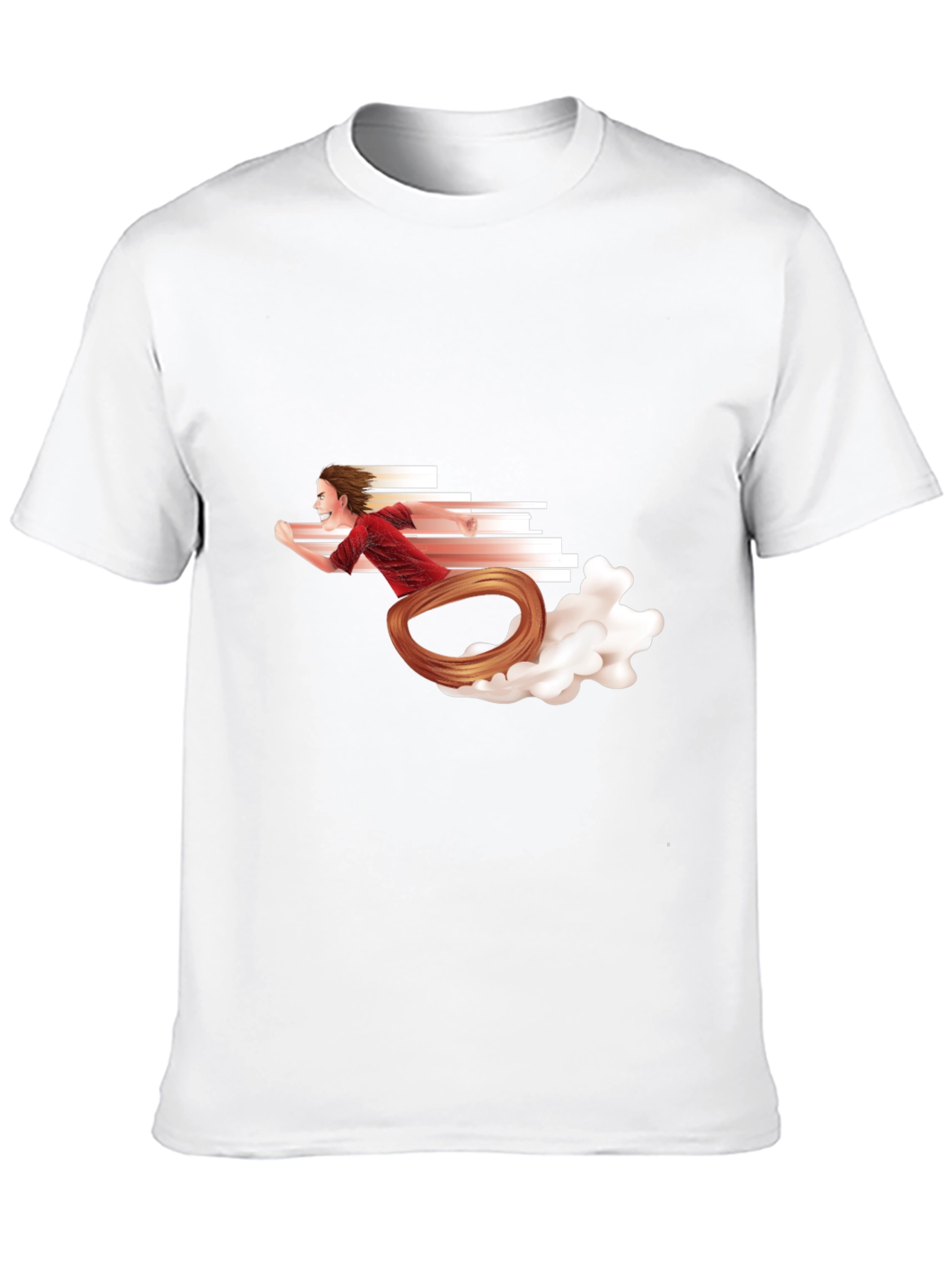 Speedster Graphic Tee - Black Cotton Blend