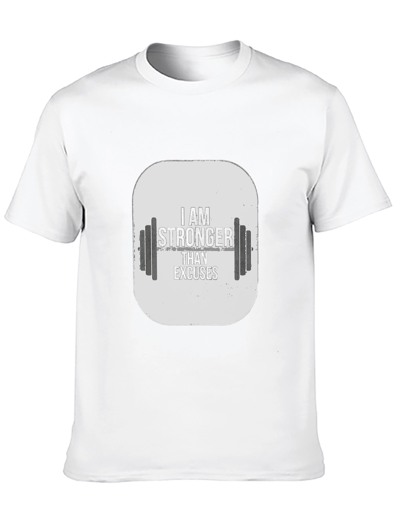 I Am Stronger Than Excuses Graphic T-Shirt