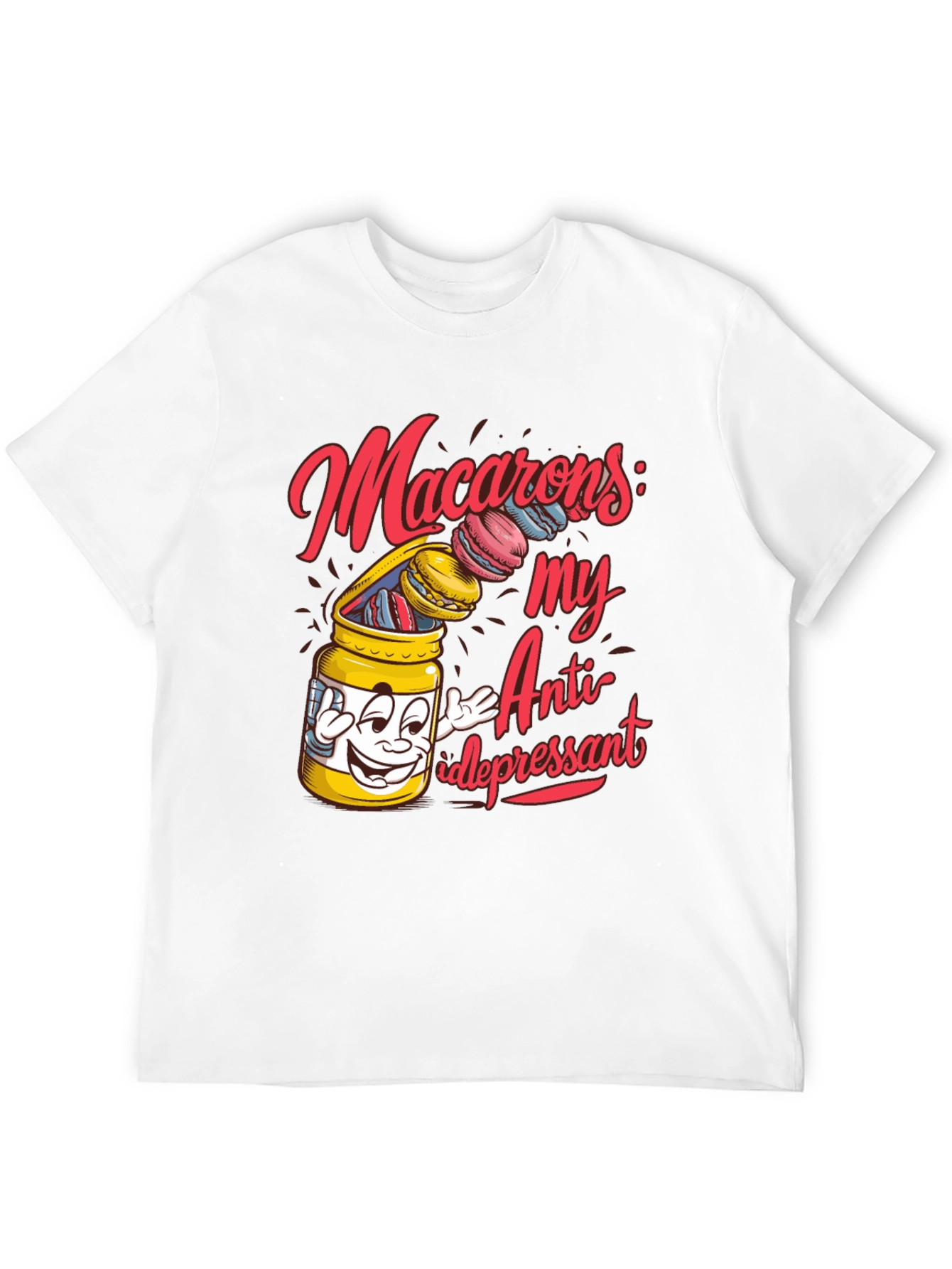Macarons My Anti-depressant Graphic T-Shirt
