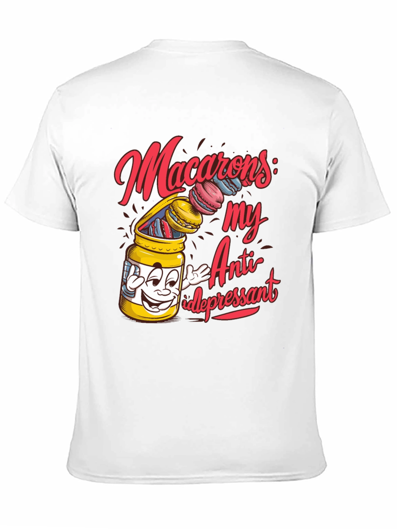 Macarons My Anti-depressant Graphic T-Shirt