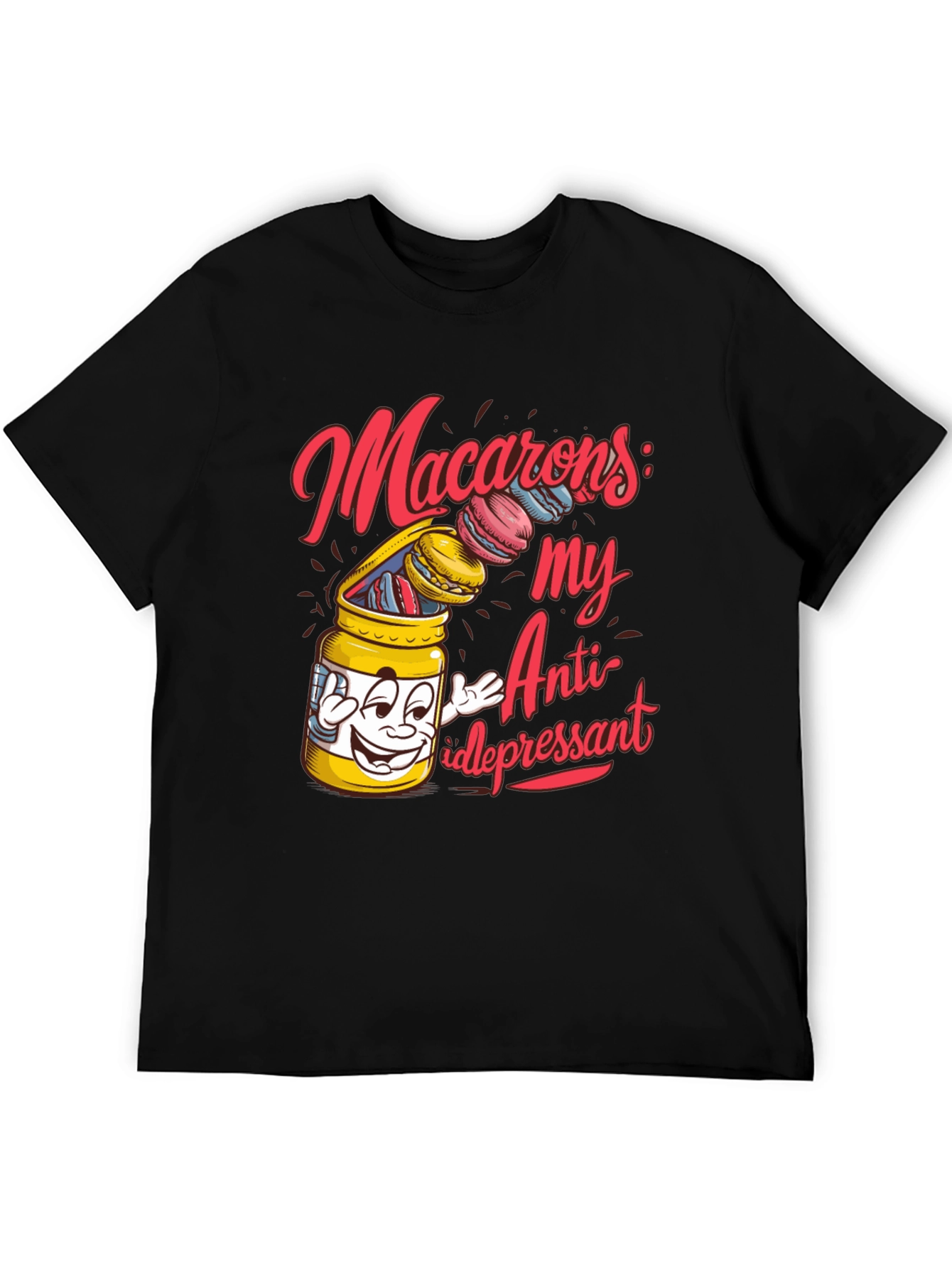 Macarons My Anti-depressant Graphic T-Shirt