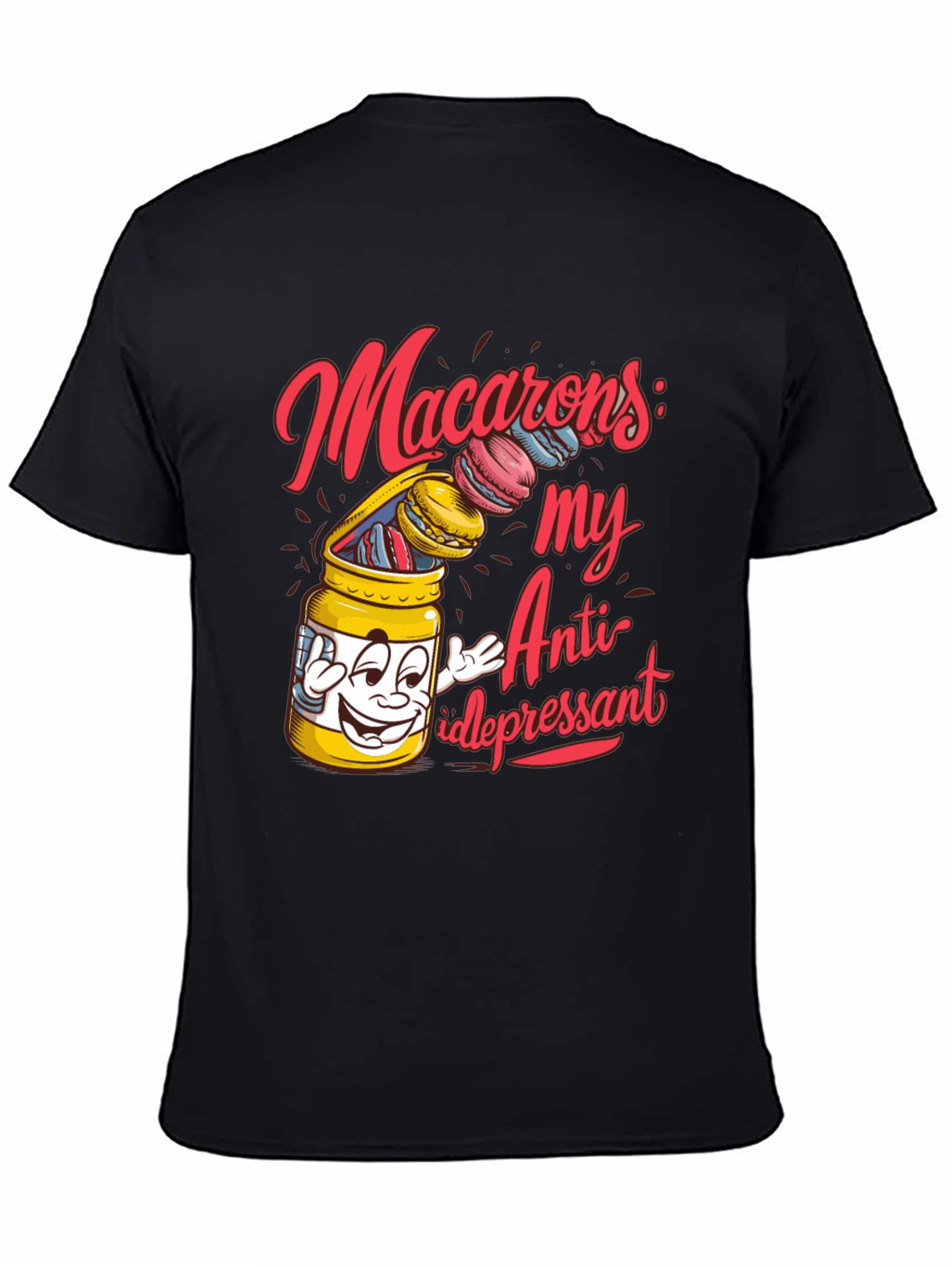 Macarons My Anti-depressant Graphic T-Shirt