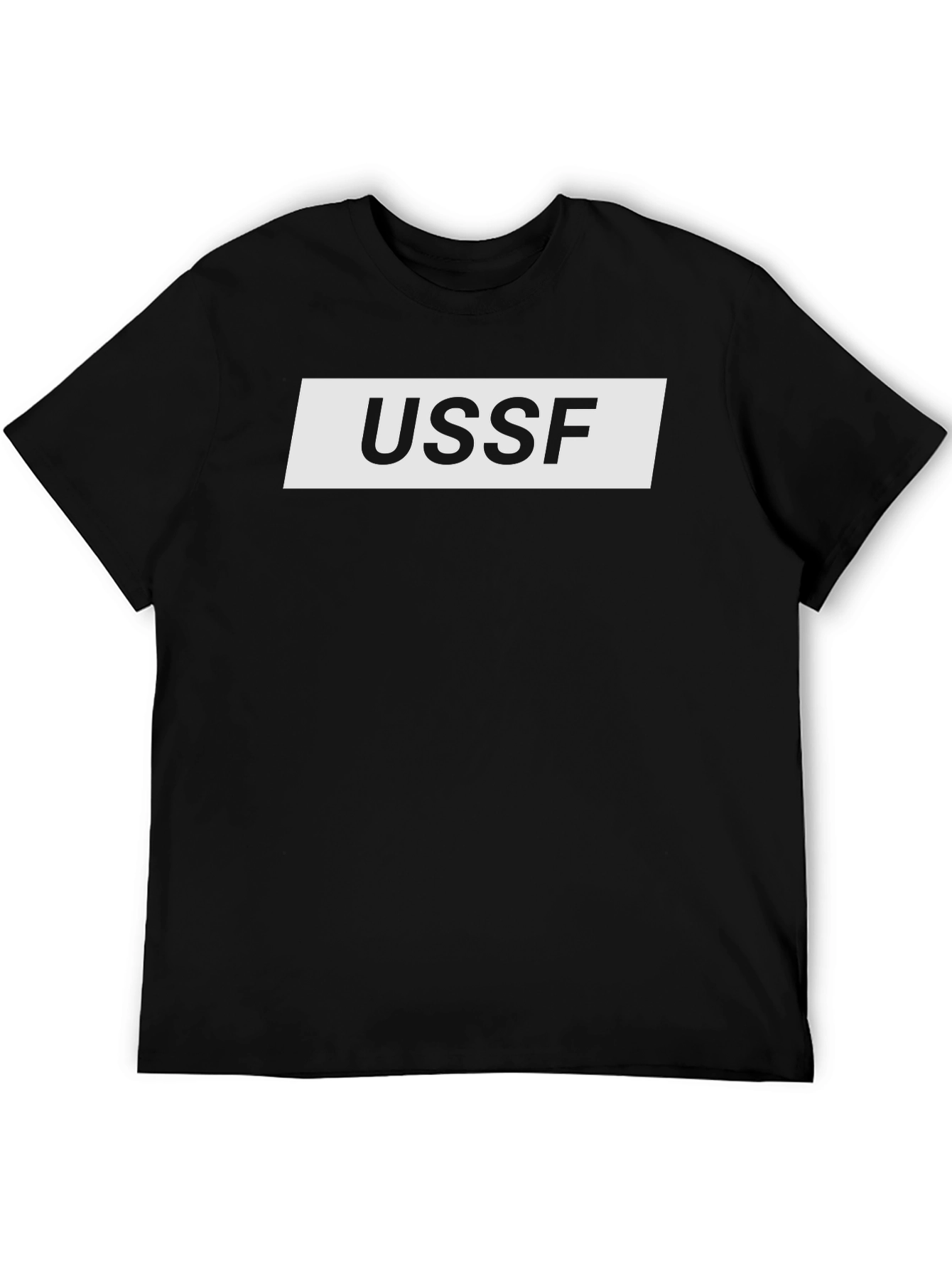 USSF Graphic Tee - Black Cotton Blend