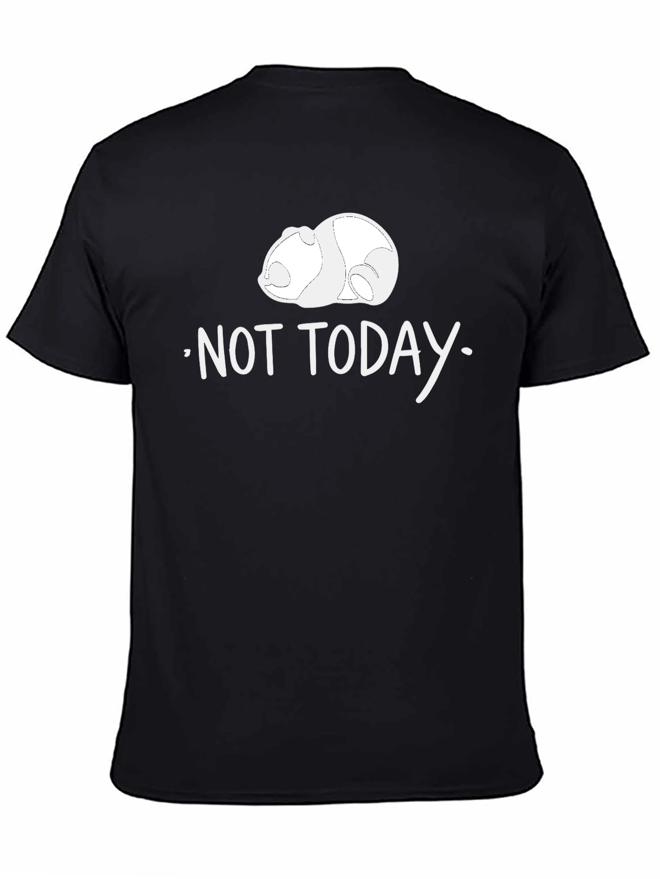 Not Today Panda Graphic Tee - Relaxed Fit