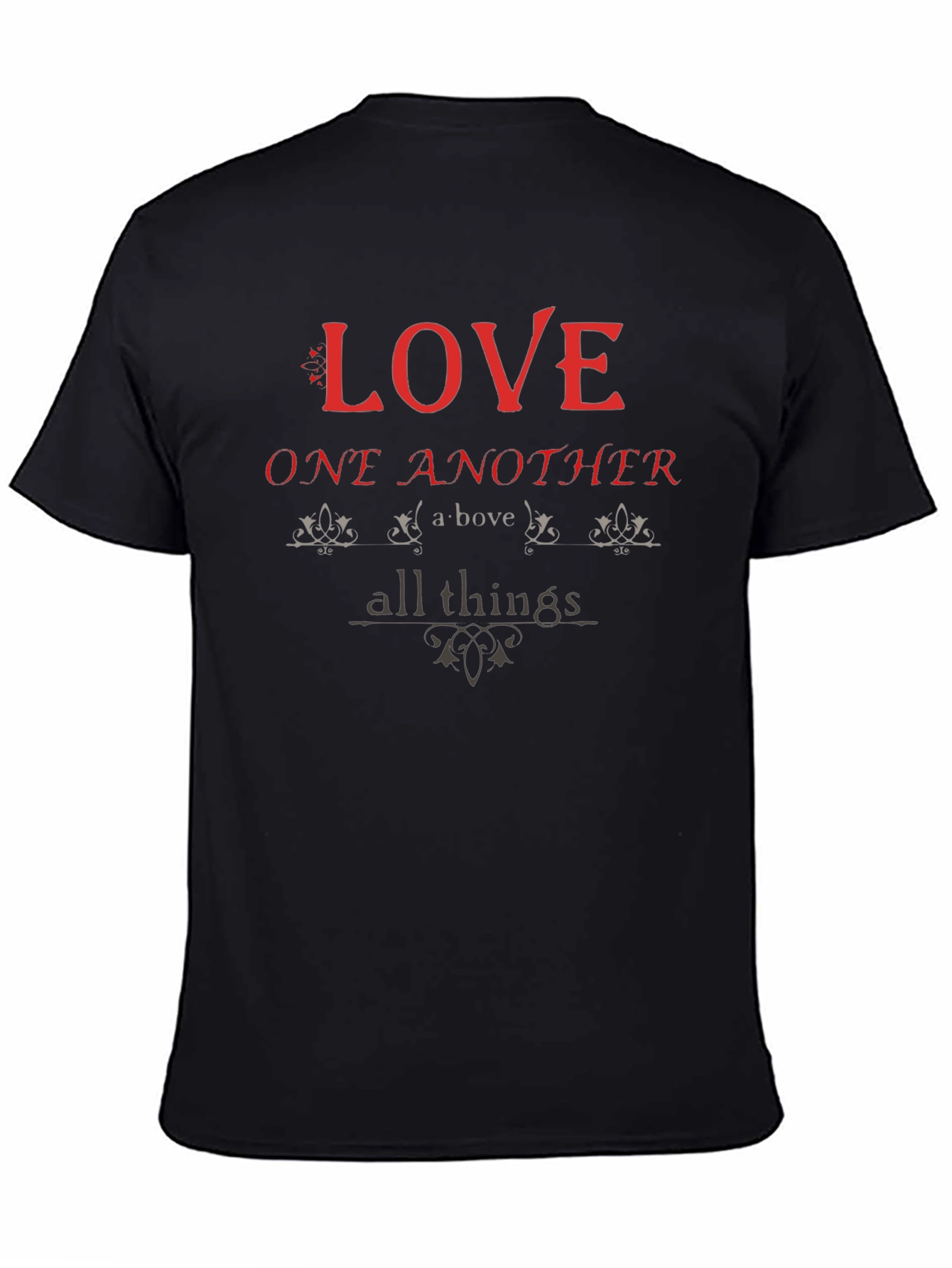 Love One Another T-Shirt - Black