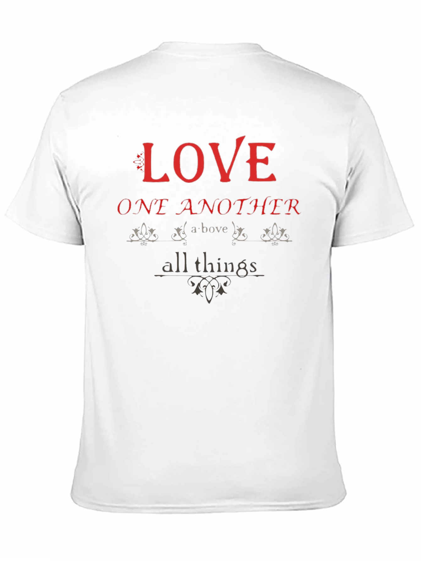 Love One Another T-Shirt - Black