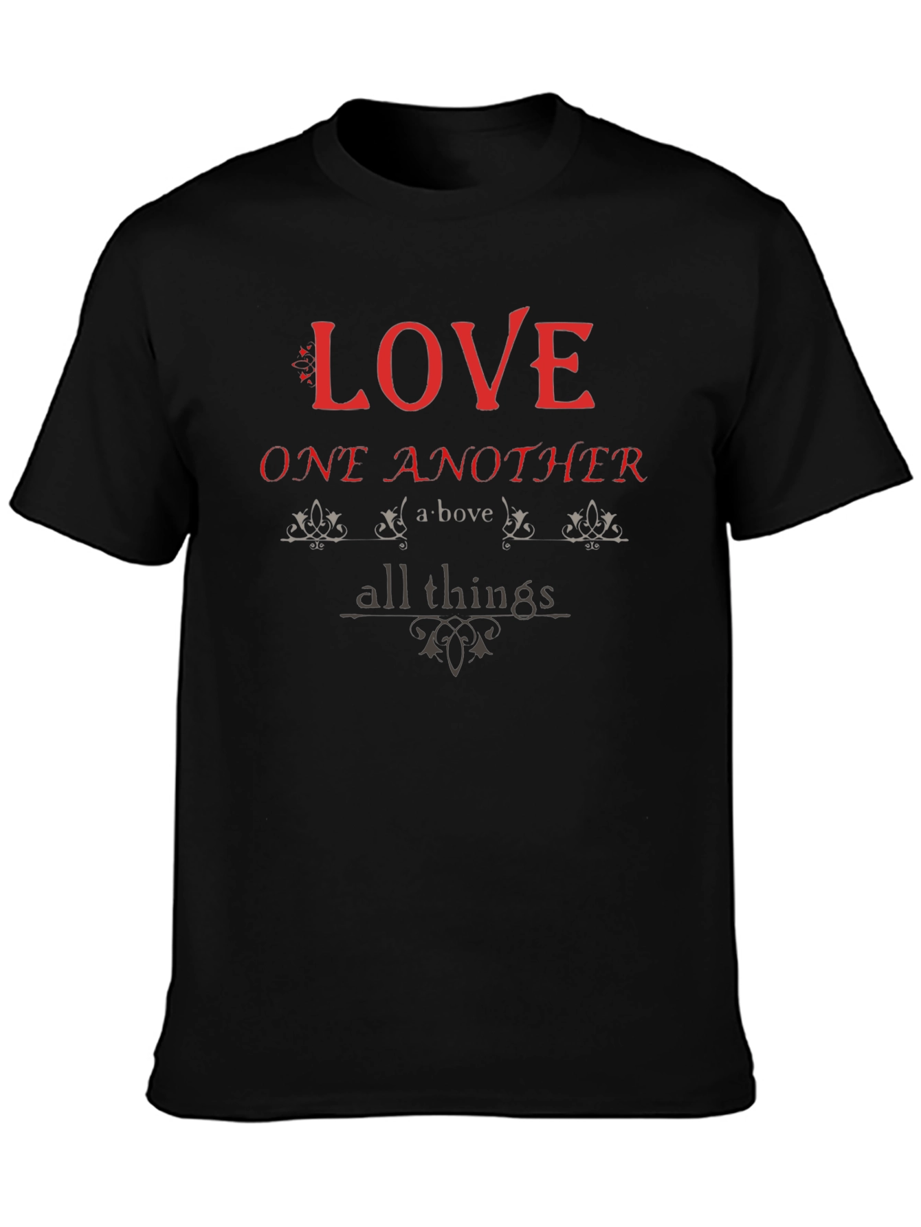 Love One Another T-Shirt - Black