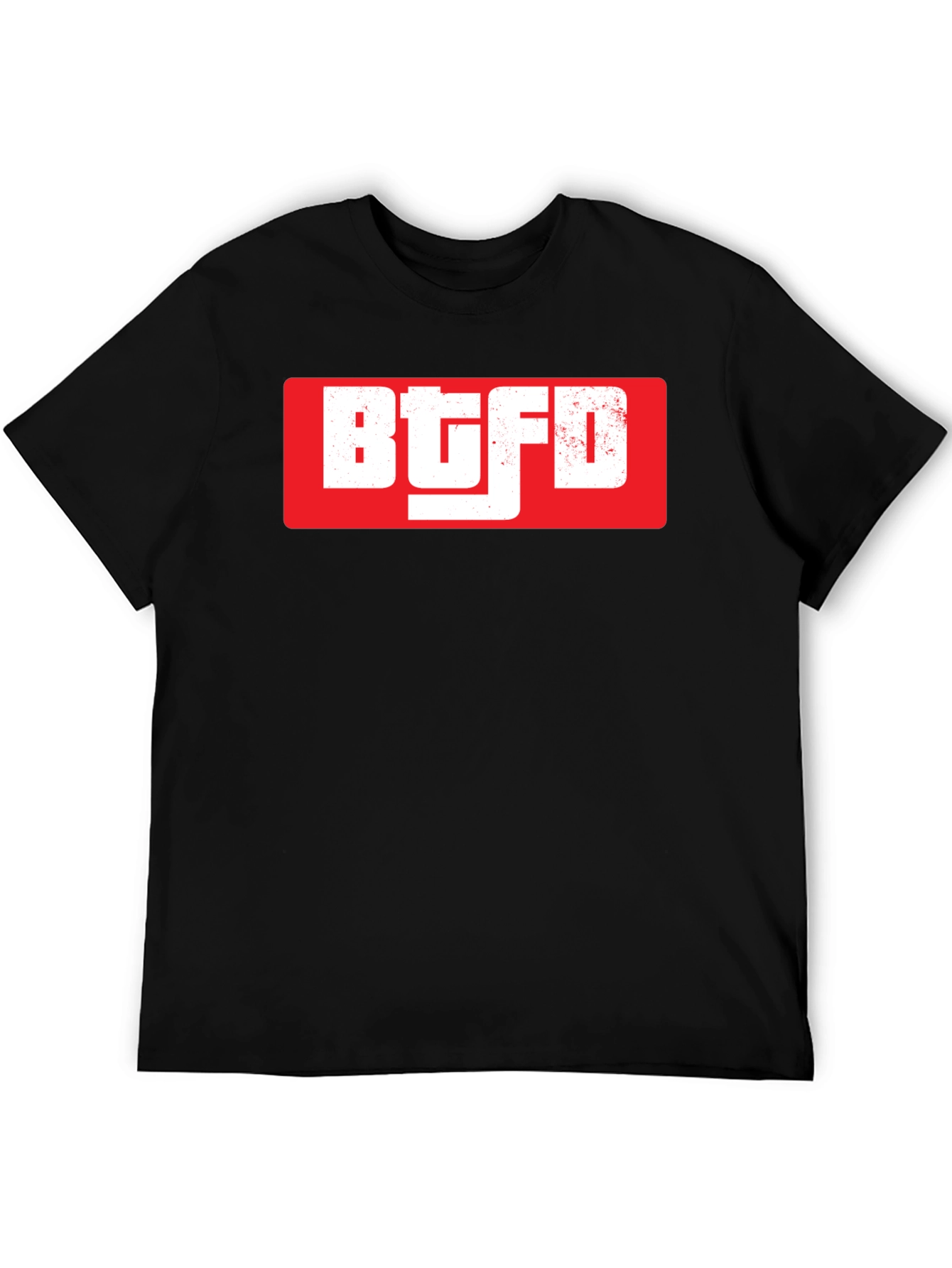 BTGFD Graphic Tee - Black Crewneck T-Shirt