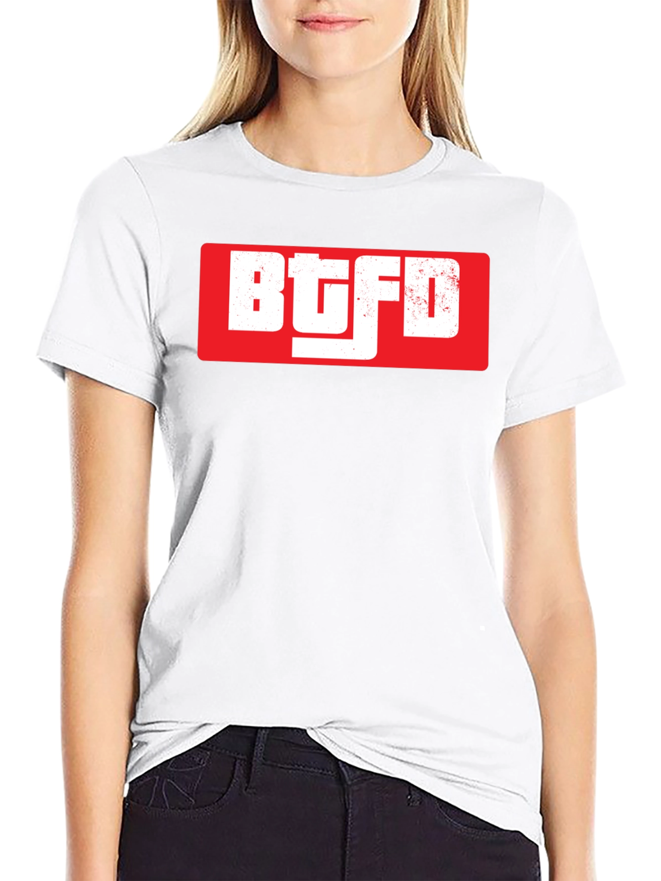 BTGFD Graphic Tee - Black Crewneck T-Shirt