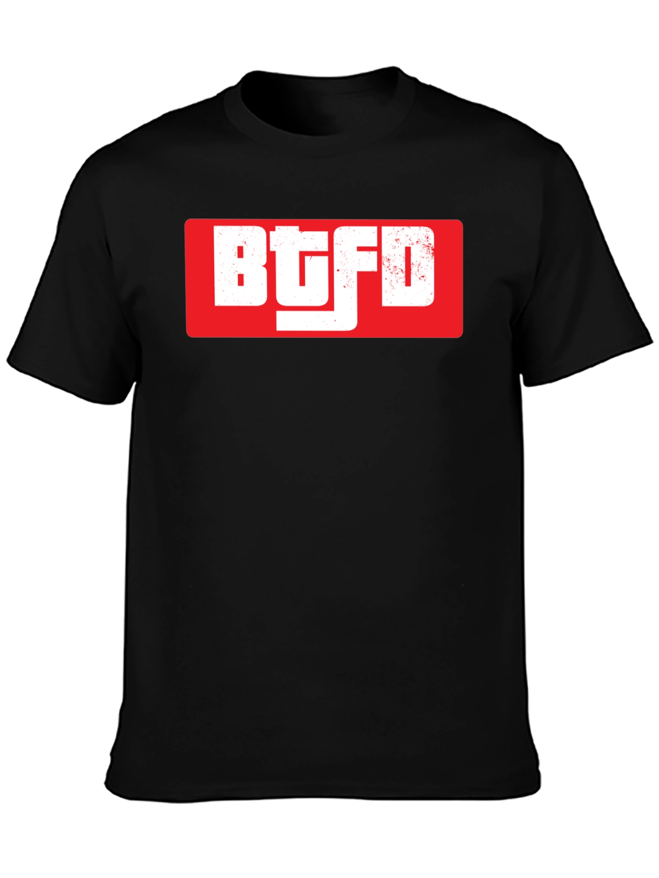 BTGFD Graphic Tee - Black Crewneck T-Shirt