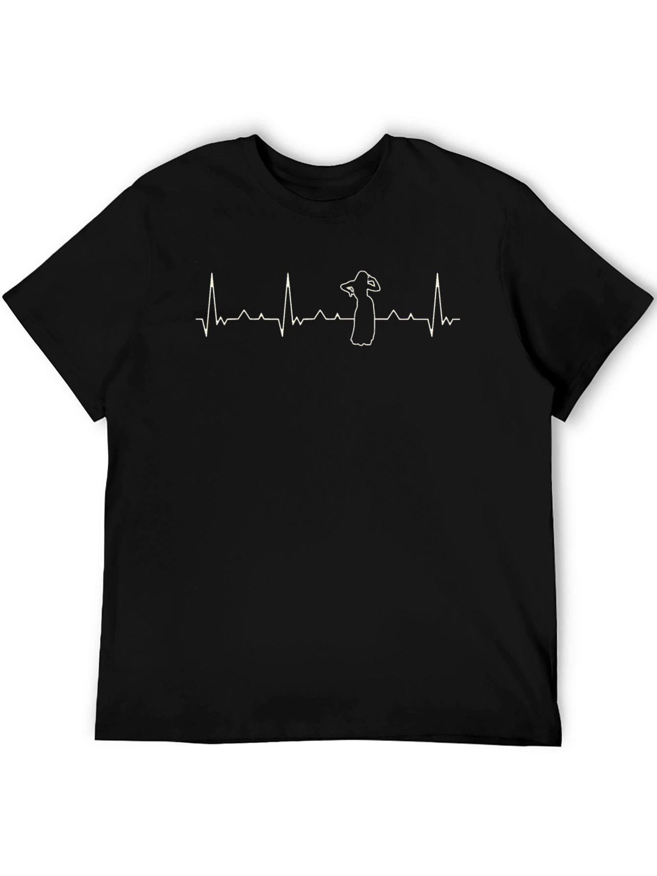 Heartbeat Bride T-Shirt - Black