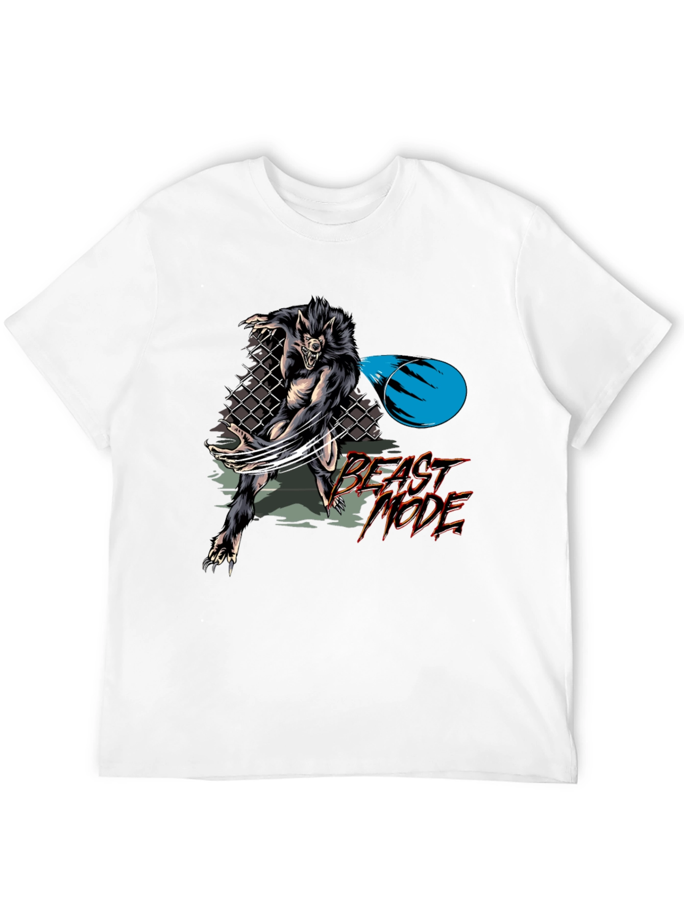 Beast Mode Graphic Tee - Mens Black T-Shirt