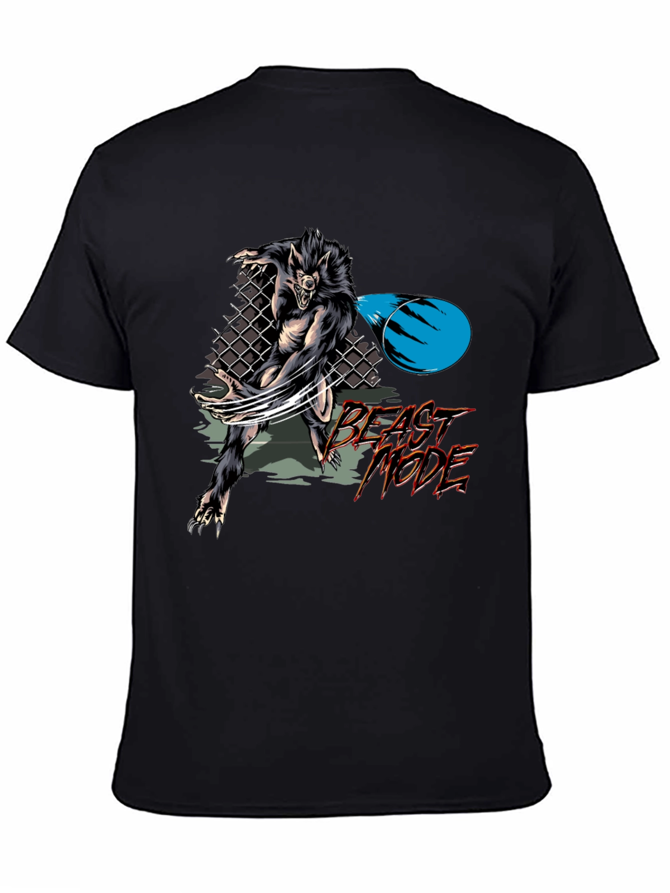 Beast Mode Graphic Tee - Mens Black T-Shirt