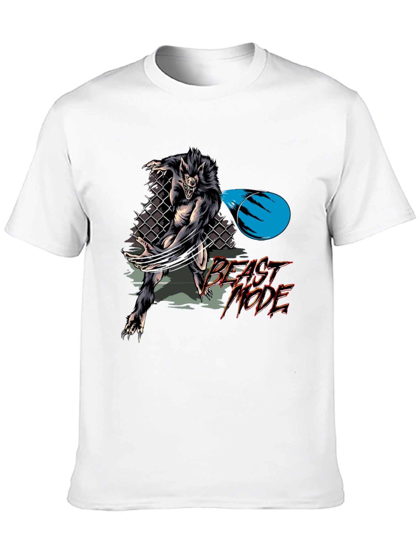 Beast Mode Graphic Tee - Mens Black T-Shirt