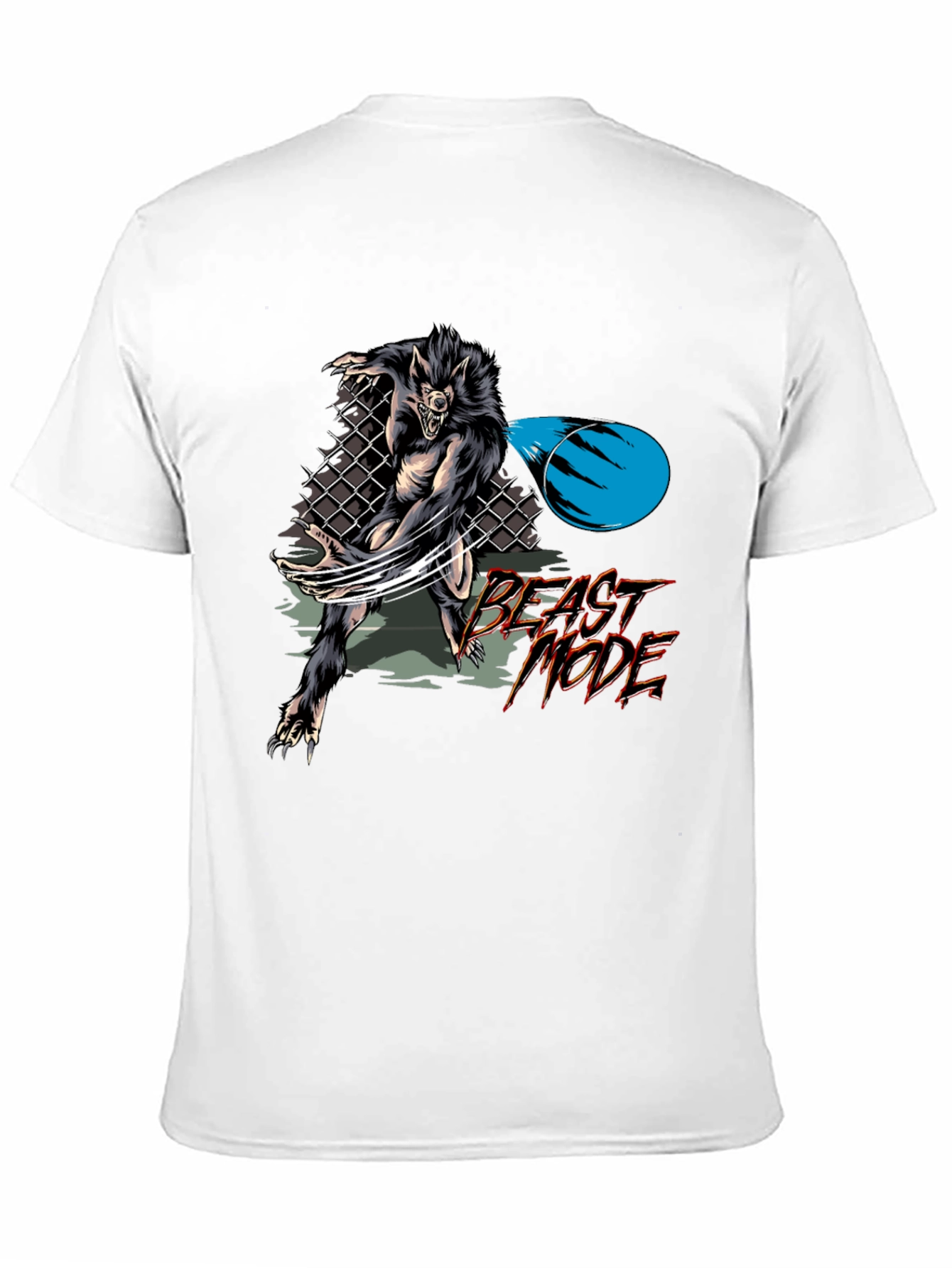 Beast Mode Graphic Tee - Mens Black T-Shirt