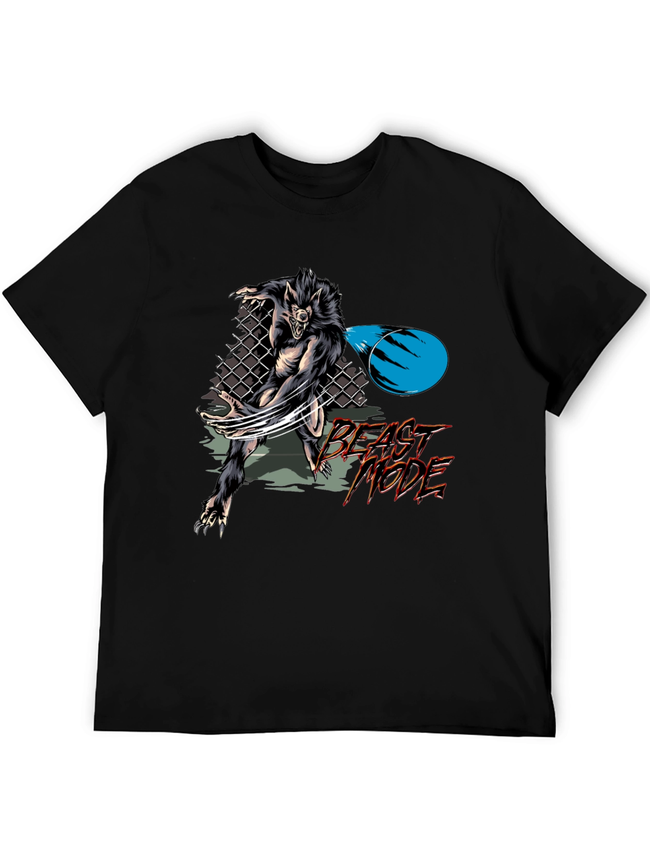 Beast Mode Graphic Tee - Mens Black T-Shirt