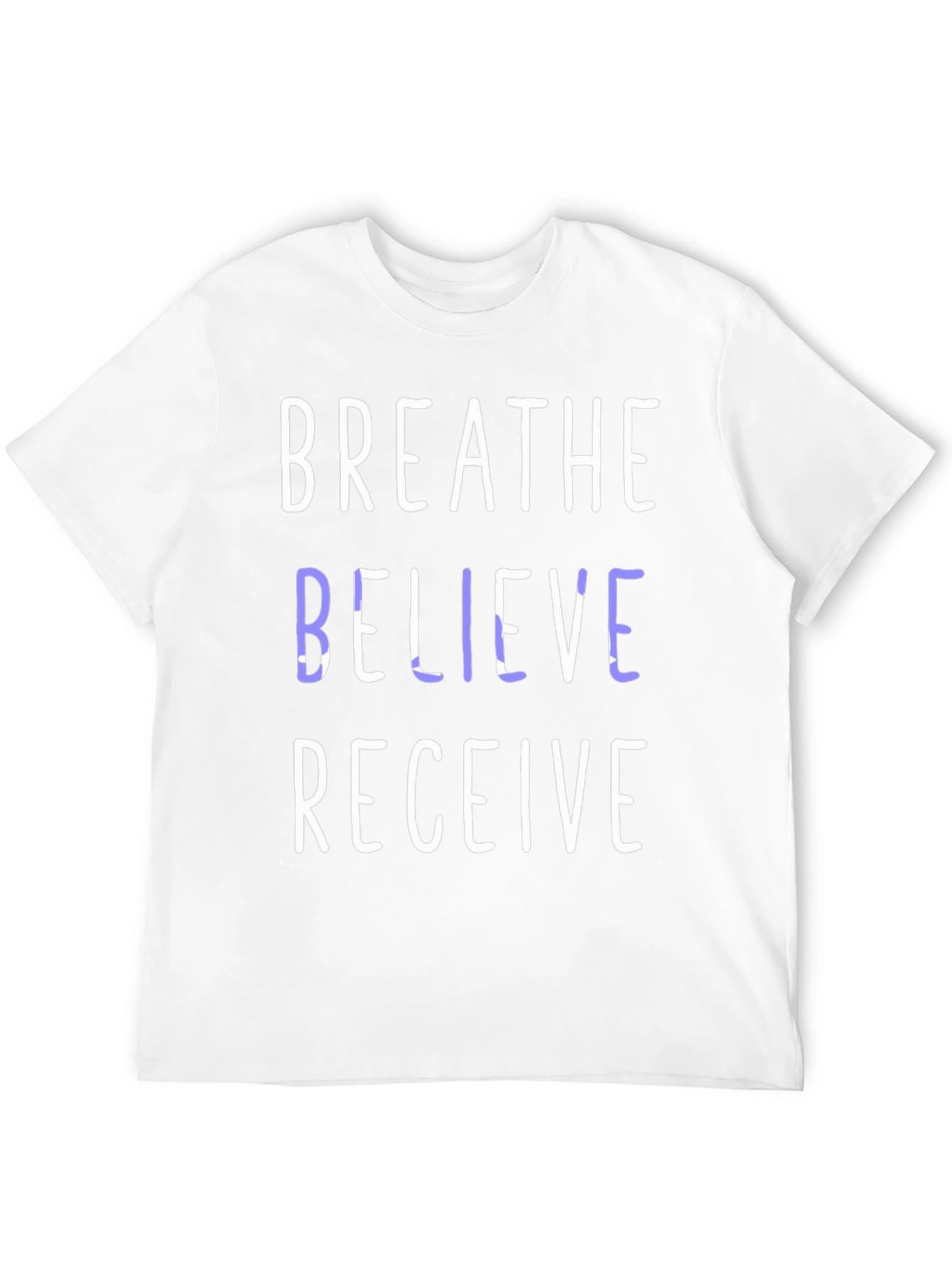Breathe Believe Receive Graphic Tee