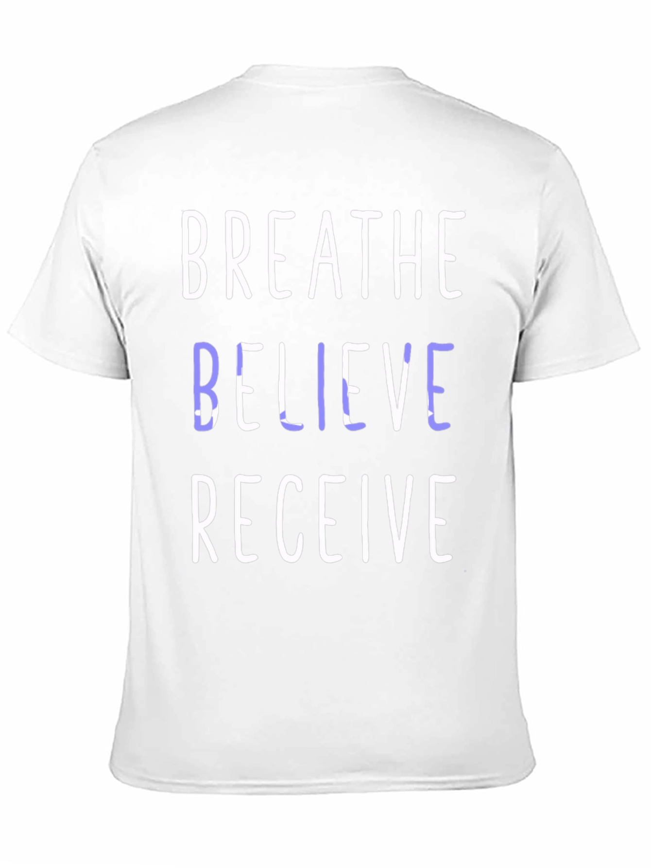 Breathe Believe Receive Graphic Tee