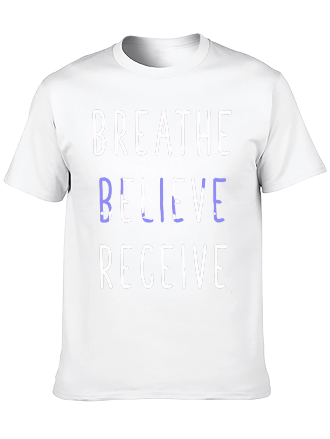 Breathe Believe Receive Graphic Tee