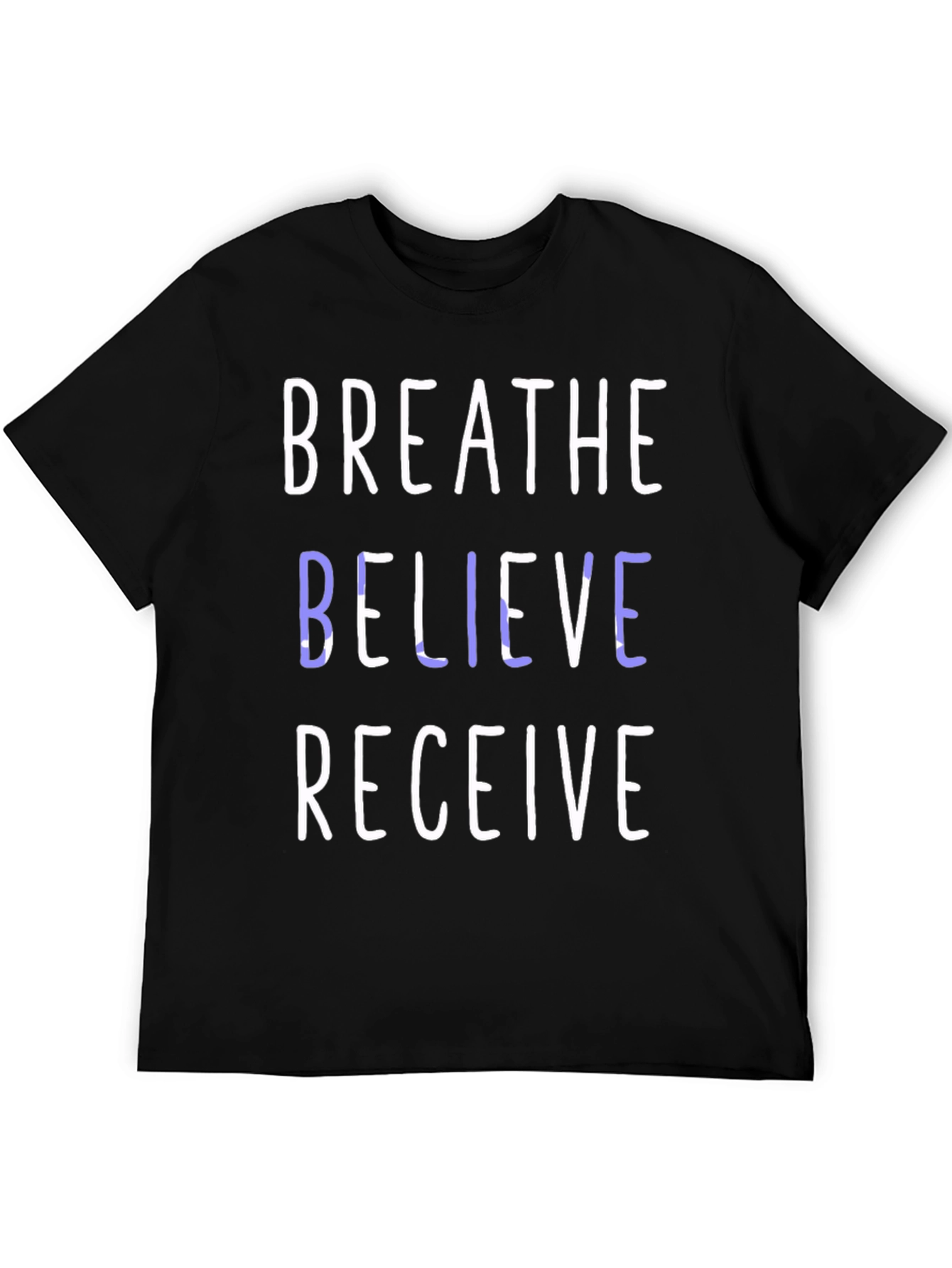 Breathe Believe Receive Graphic Tee