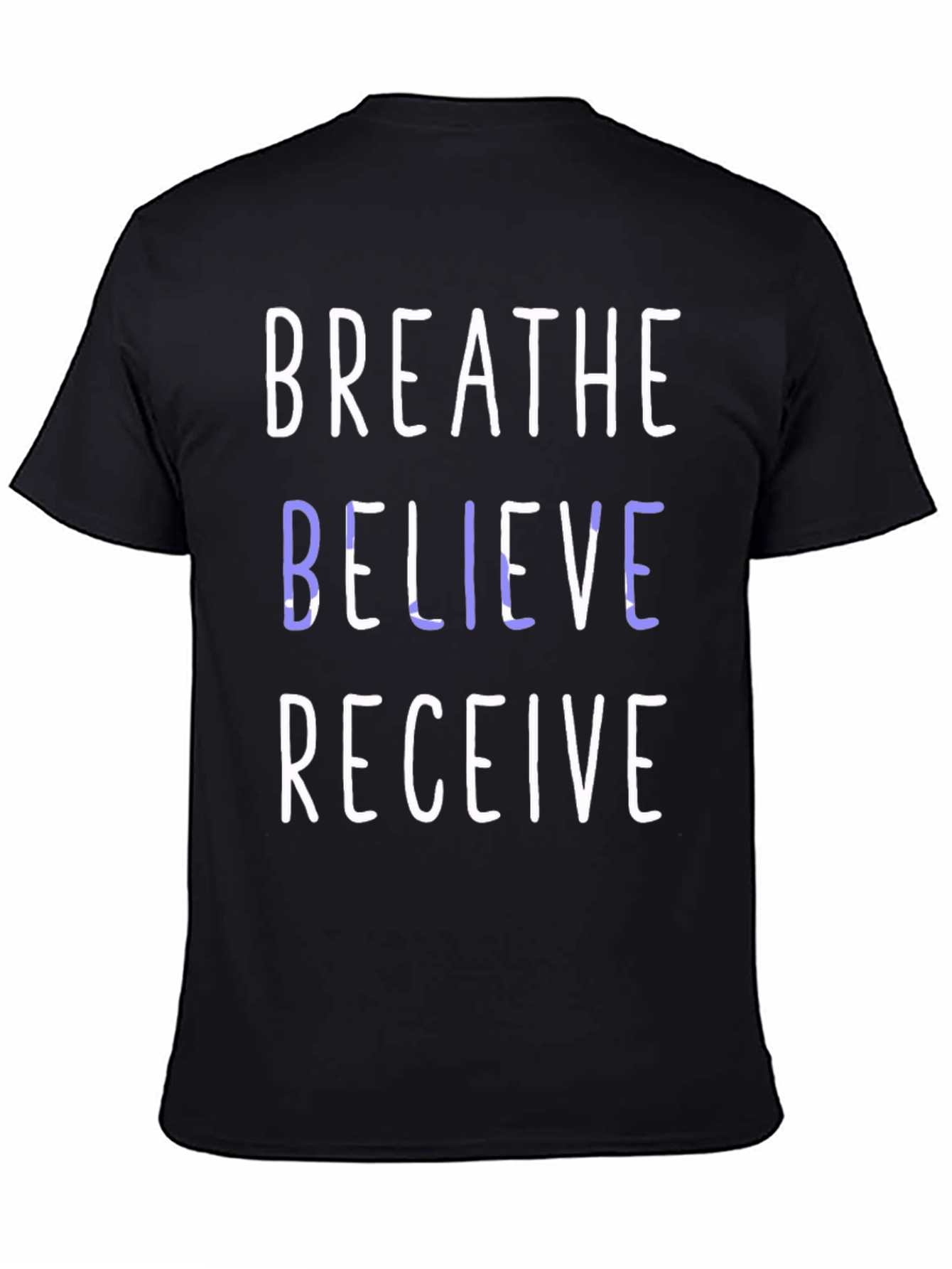 Breathe Believe Receive Graphic Tee