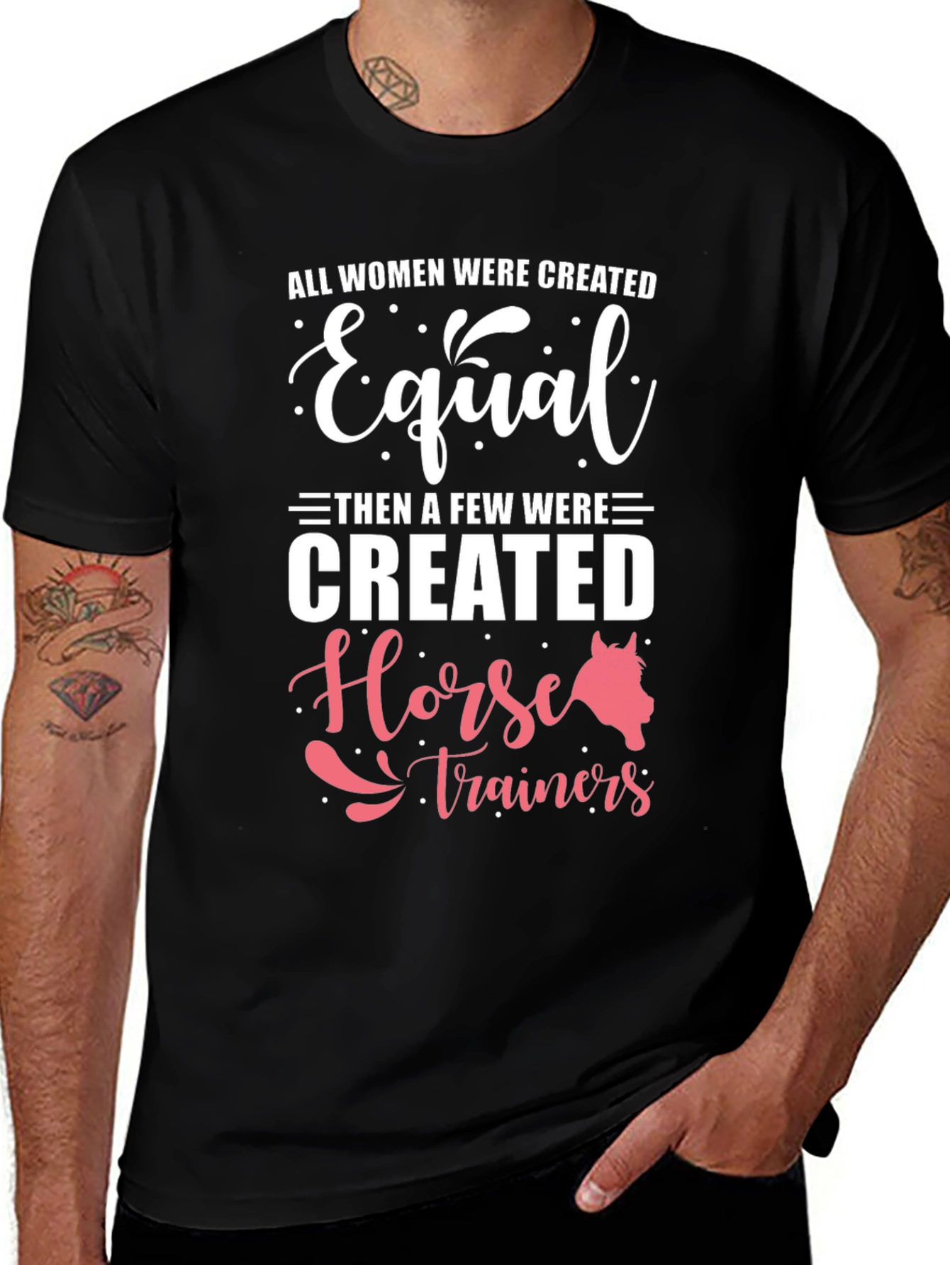 Horse Trainer Womens T-Shirt