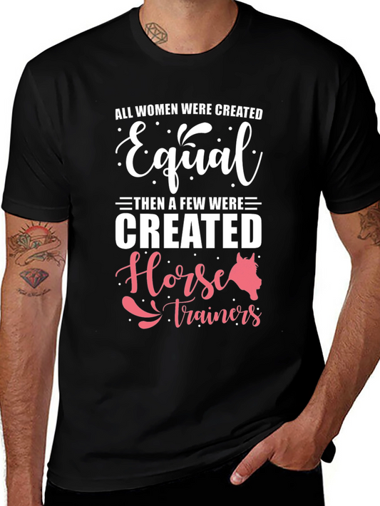 Horse Trainer Womens T-Shirt