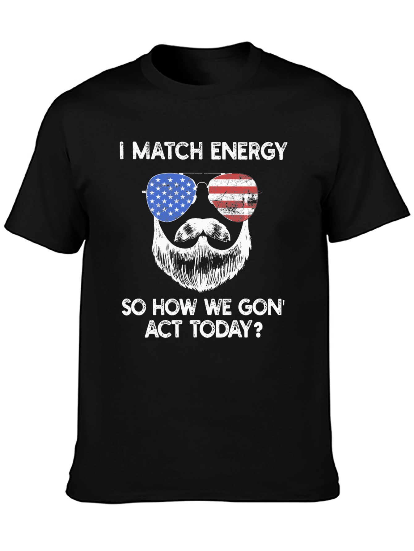 I Match Energy Mens Graphic T-Shirt
