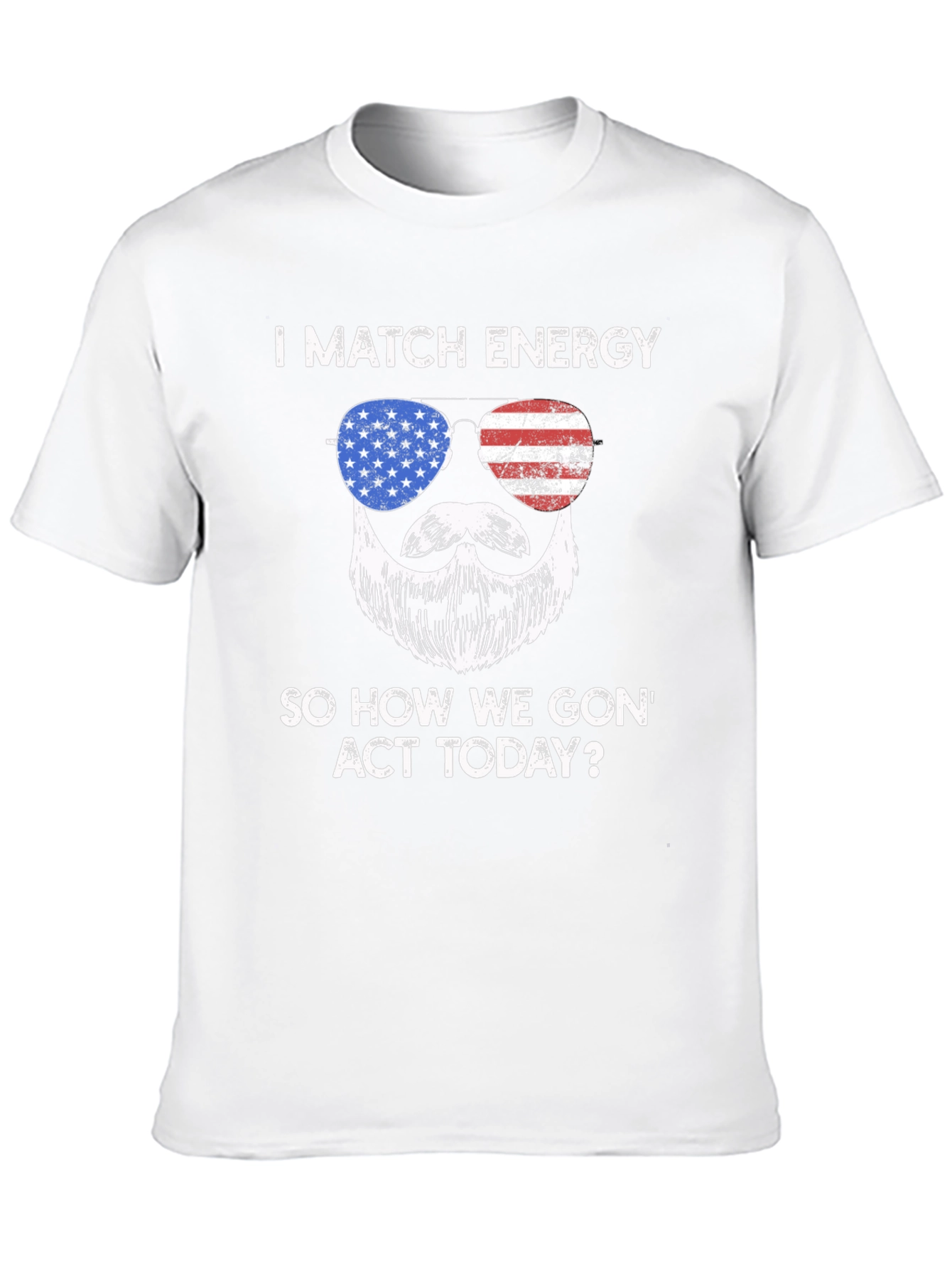 I Match Energy Mens Graphic T-Shirt