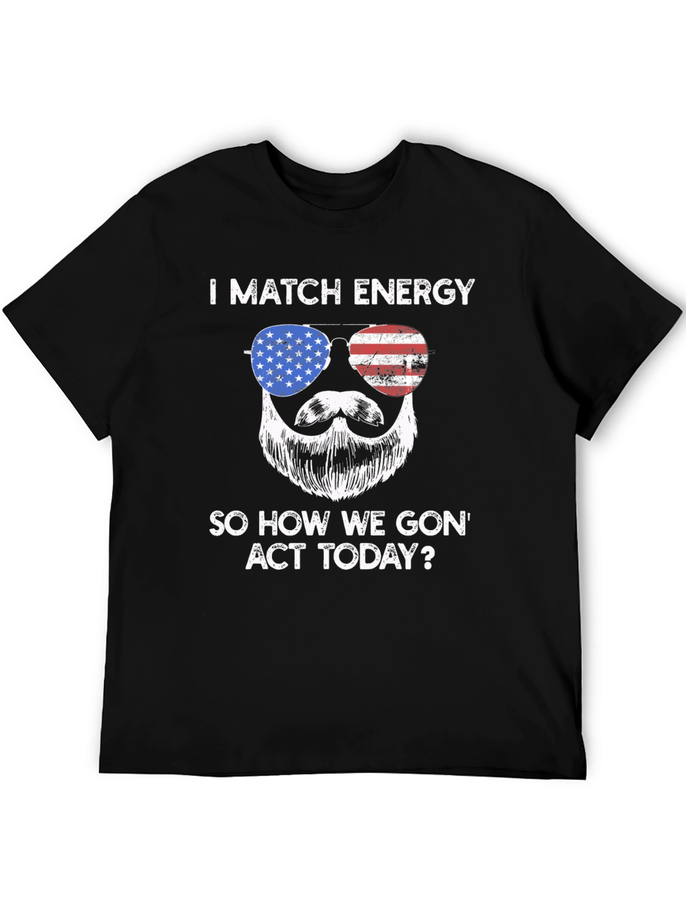 I Match Energy Mens Graphic T-Shirt