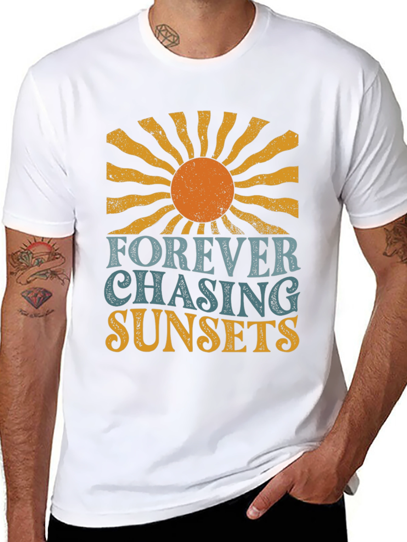 Forever Chasing Sunsets Graphic Tee