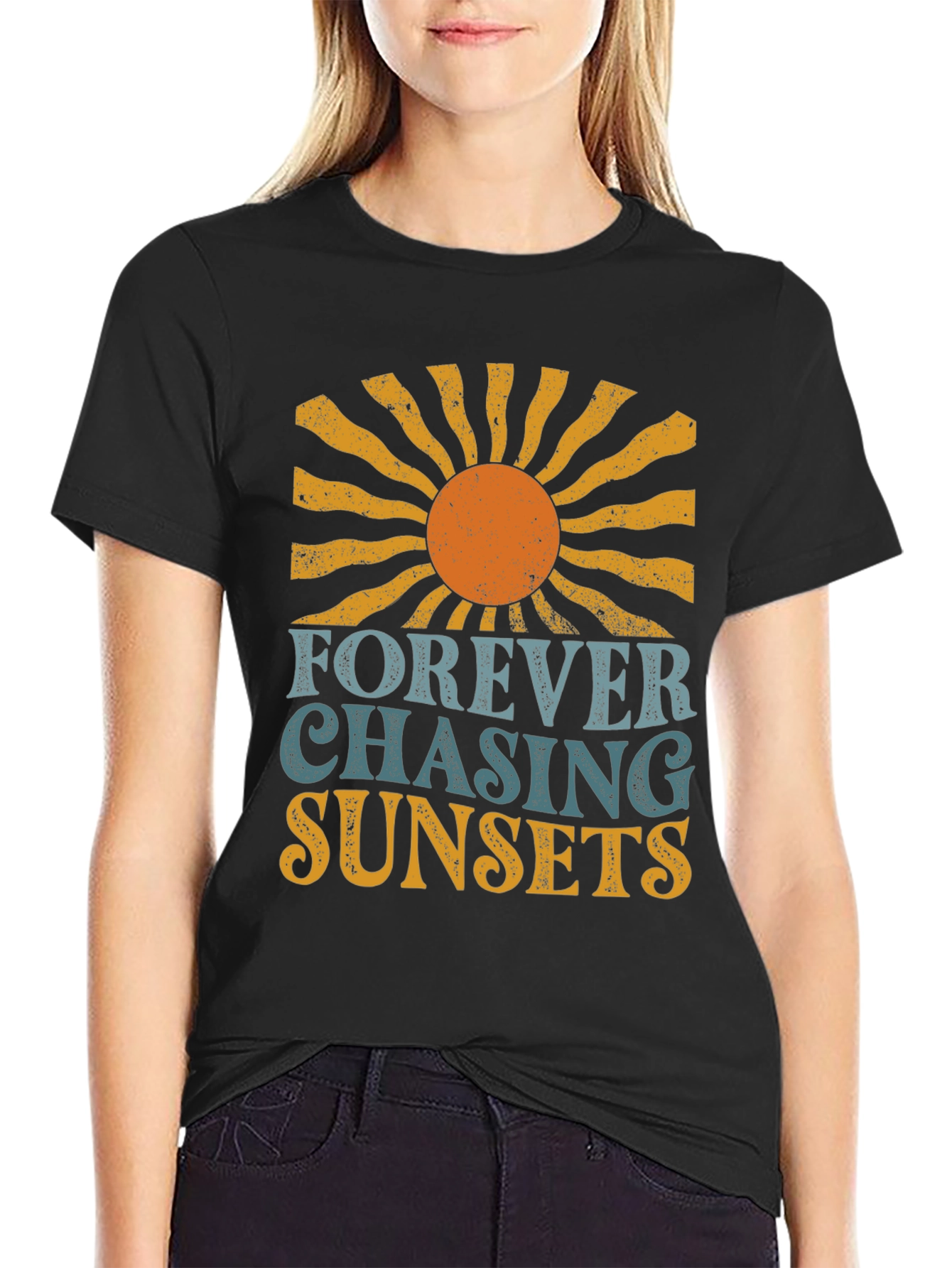 Forever Chasing Sunsets Graphic Tee