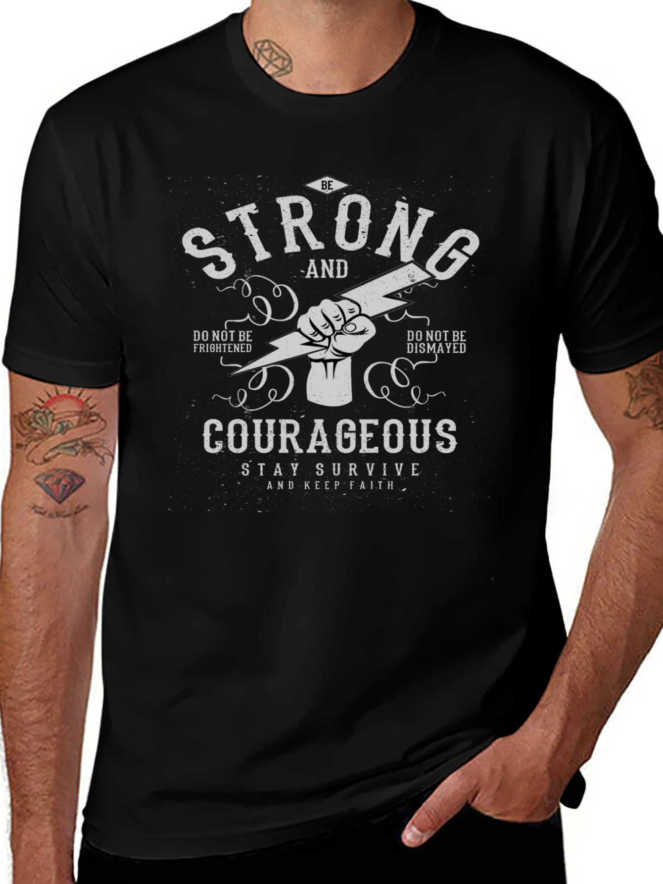 Be Strong and Courageous T-Shirt