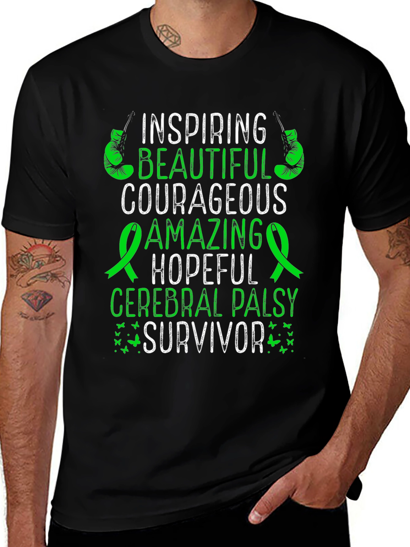 Inspiring Cerebral Palsy Survivor T-Shirt