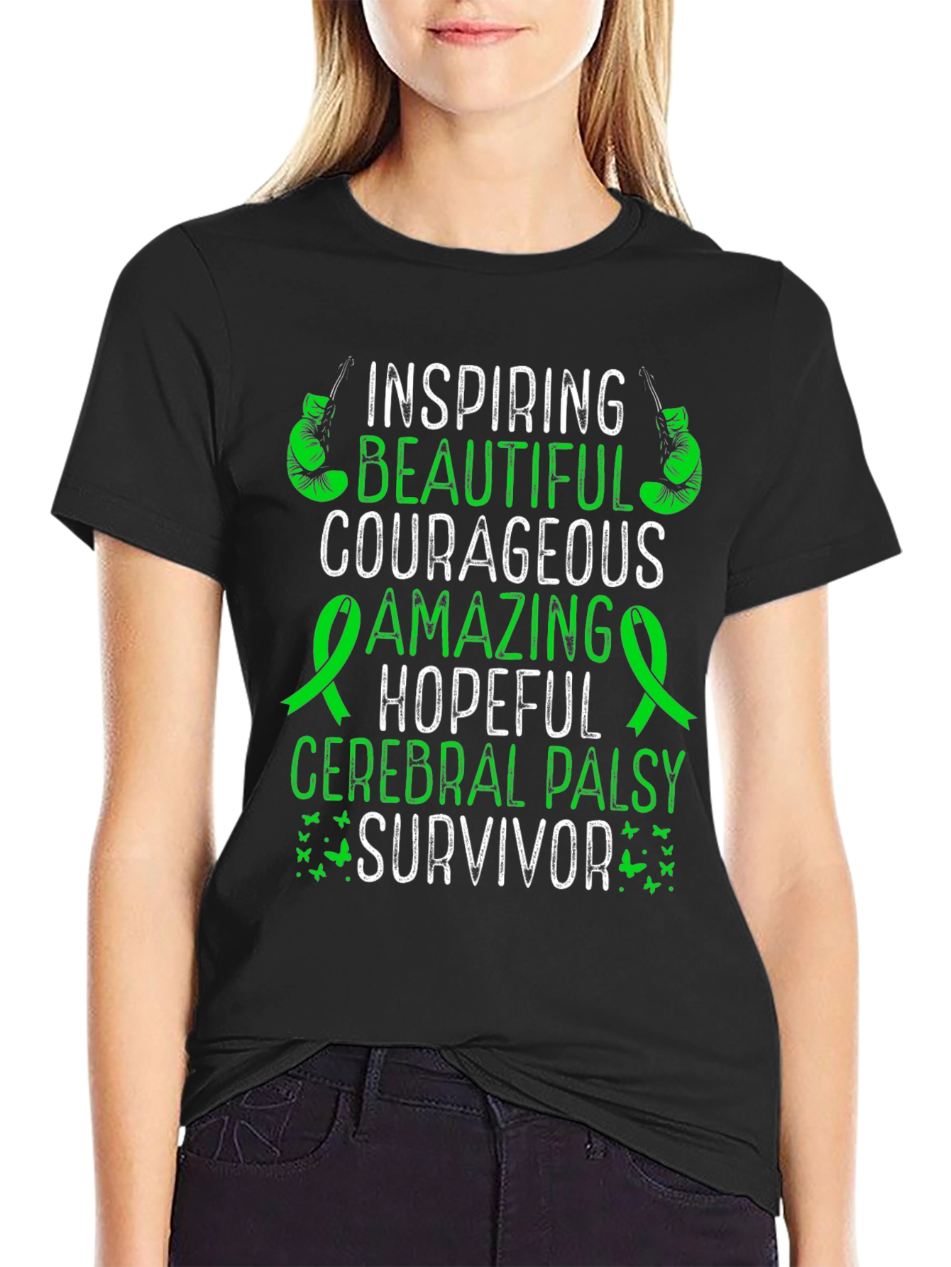 Inspiring Cerebral Palsy Survivor T-Shirt