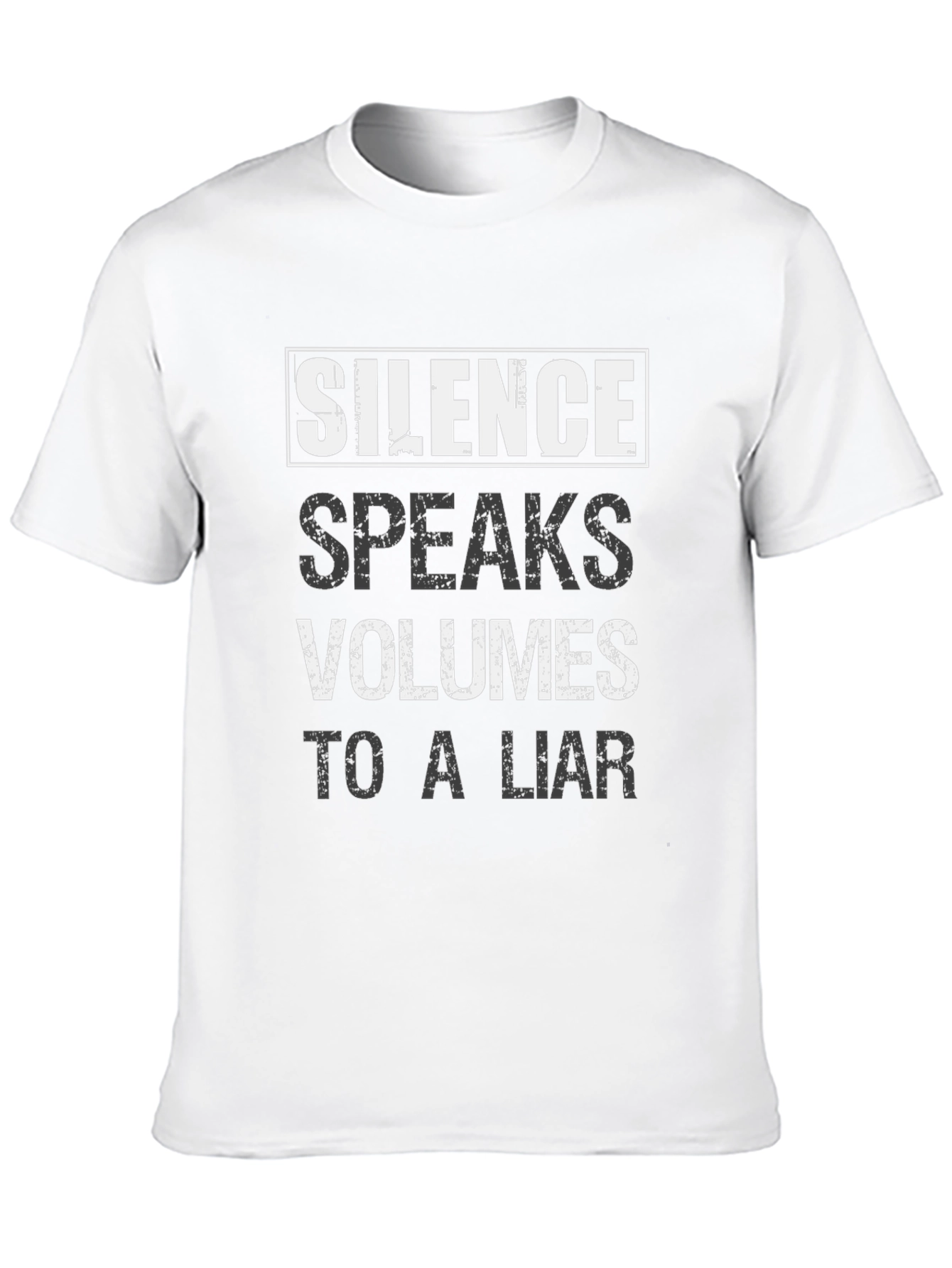 Silence Speaks Volumes Graphic Tee