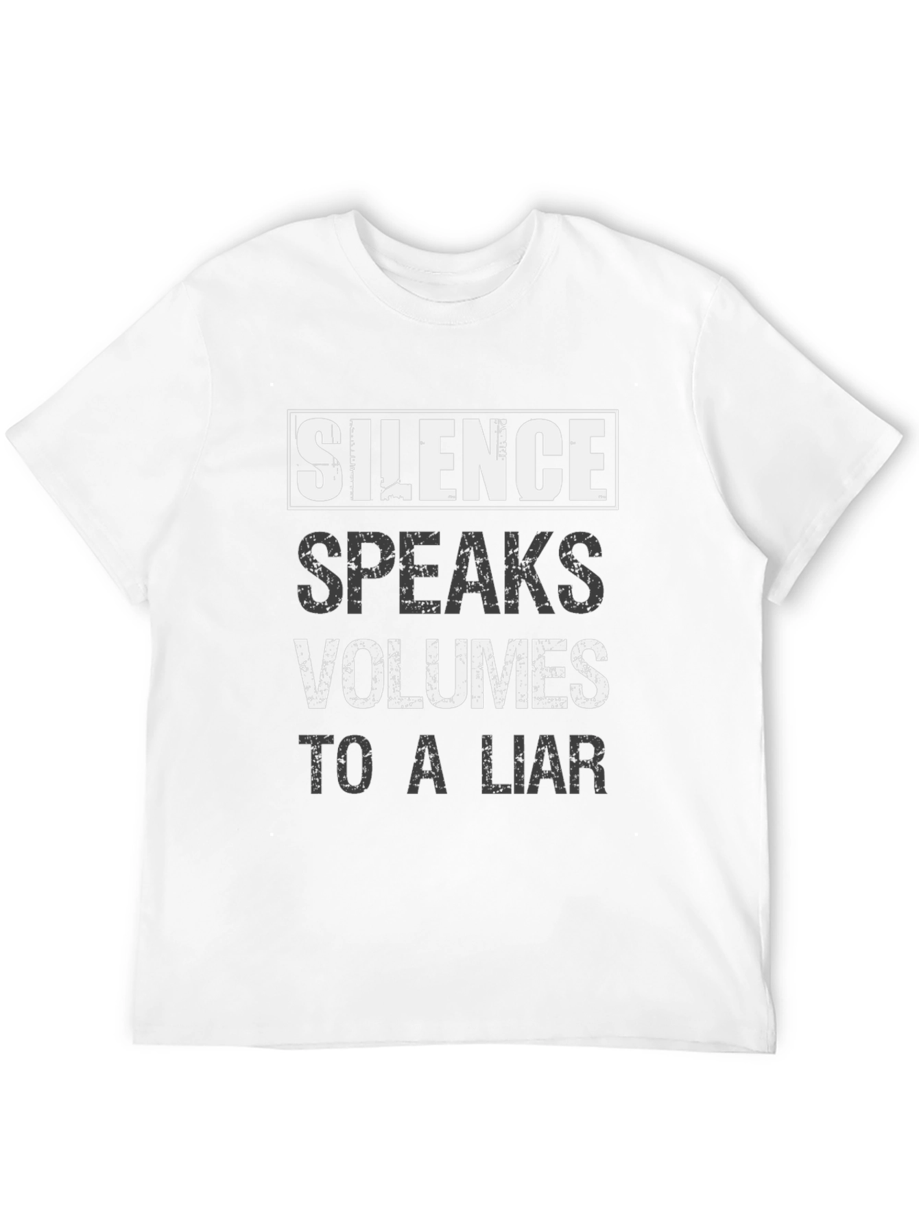 Silence Speaks Volumes Graphic Tee