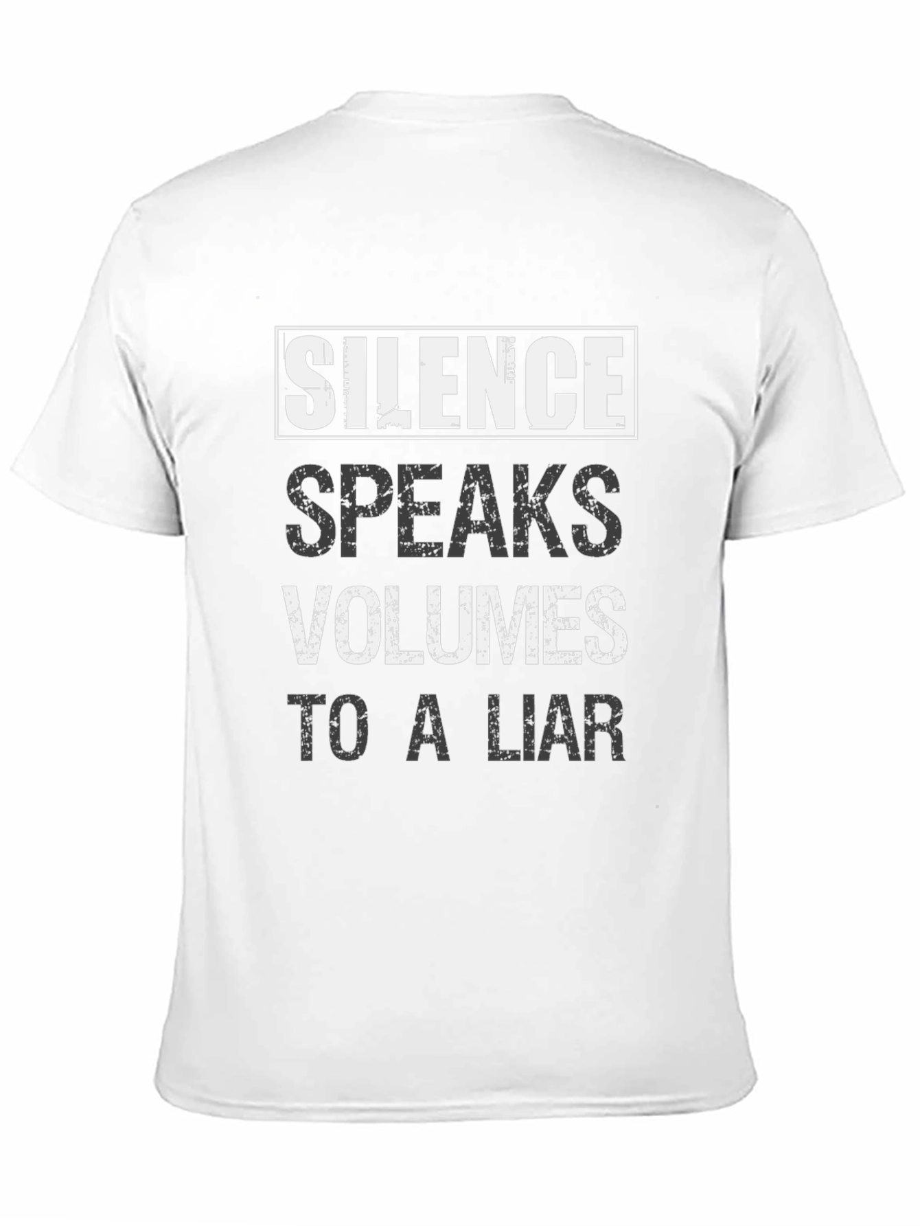 Silence Speaks Volumes Graphic Tee