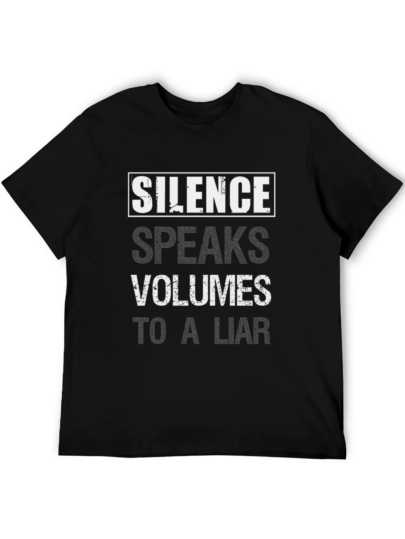 Silence Speaks Volumes Graphic Tee