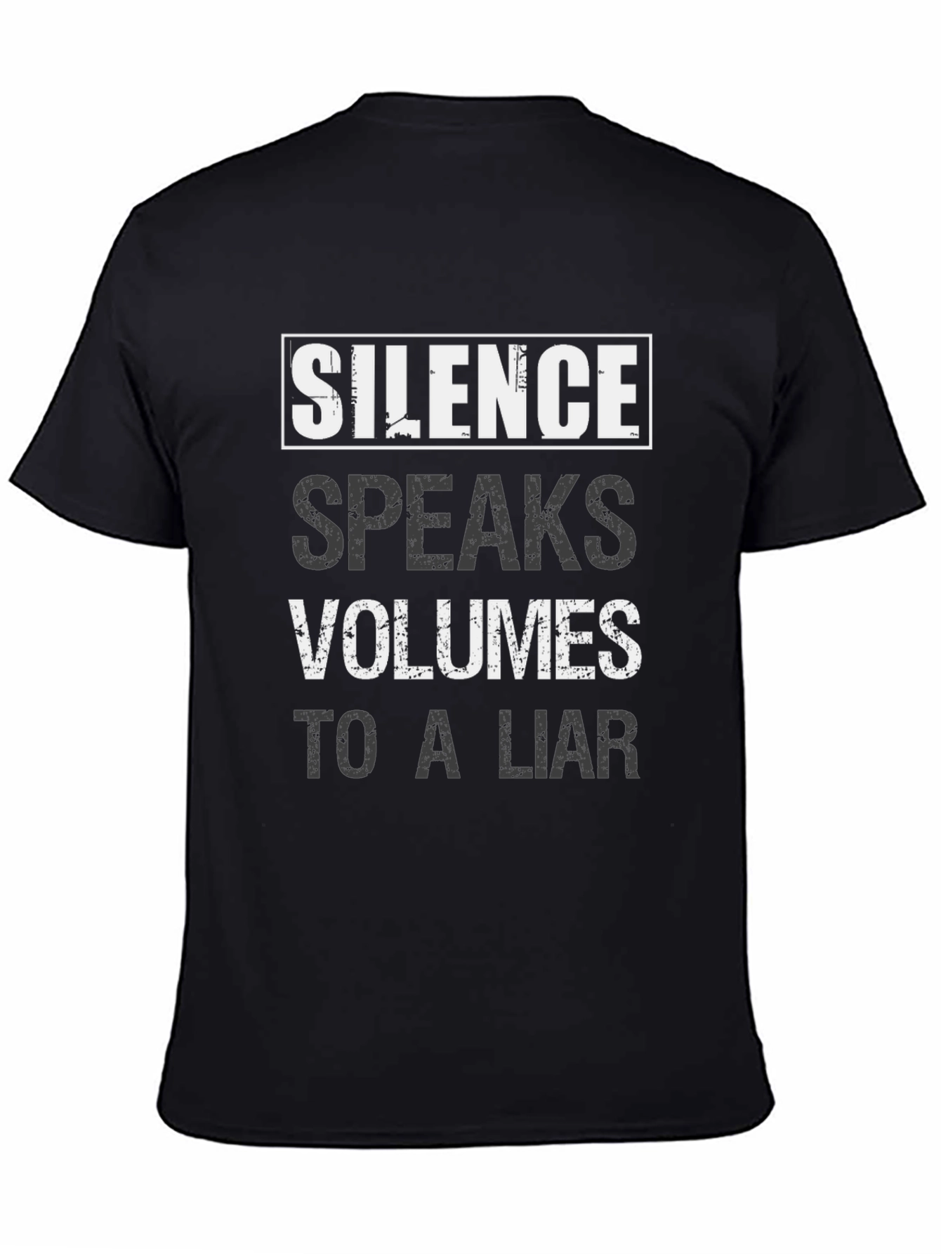 Silence Speaks Volumes Graphic Tee