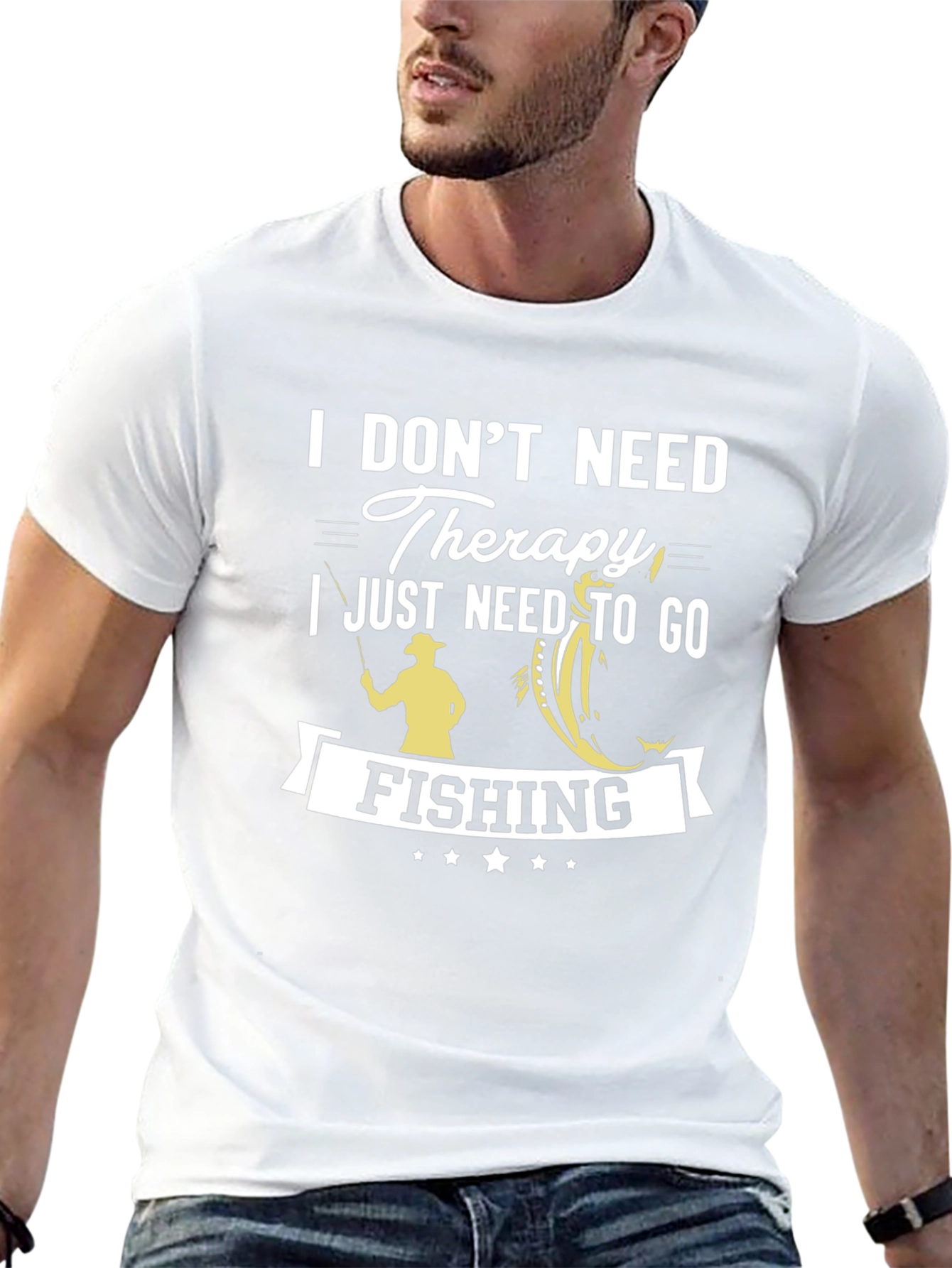 I Dont Need Therapy Fishing T-Shirt