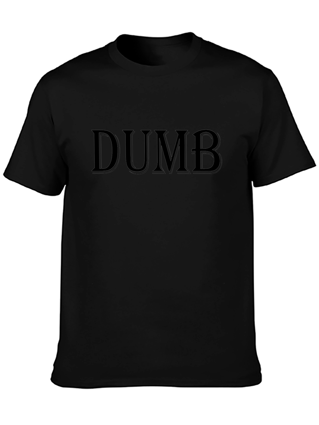 DUMB Graphic Tee - Bold Statement T-Shirt
