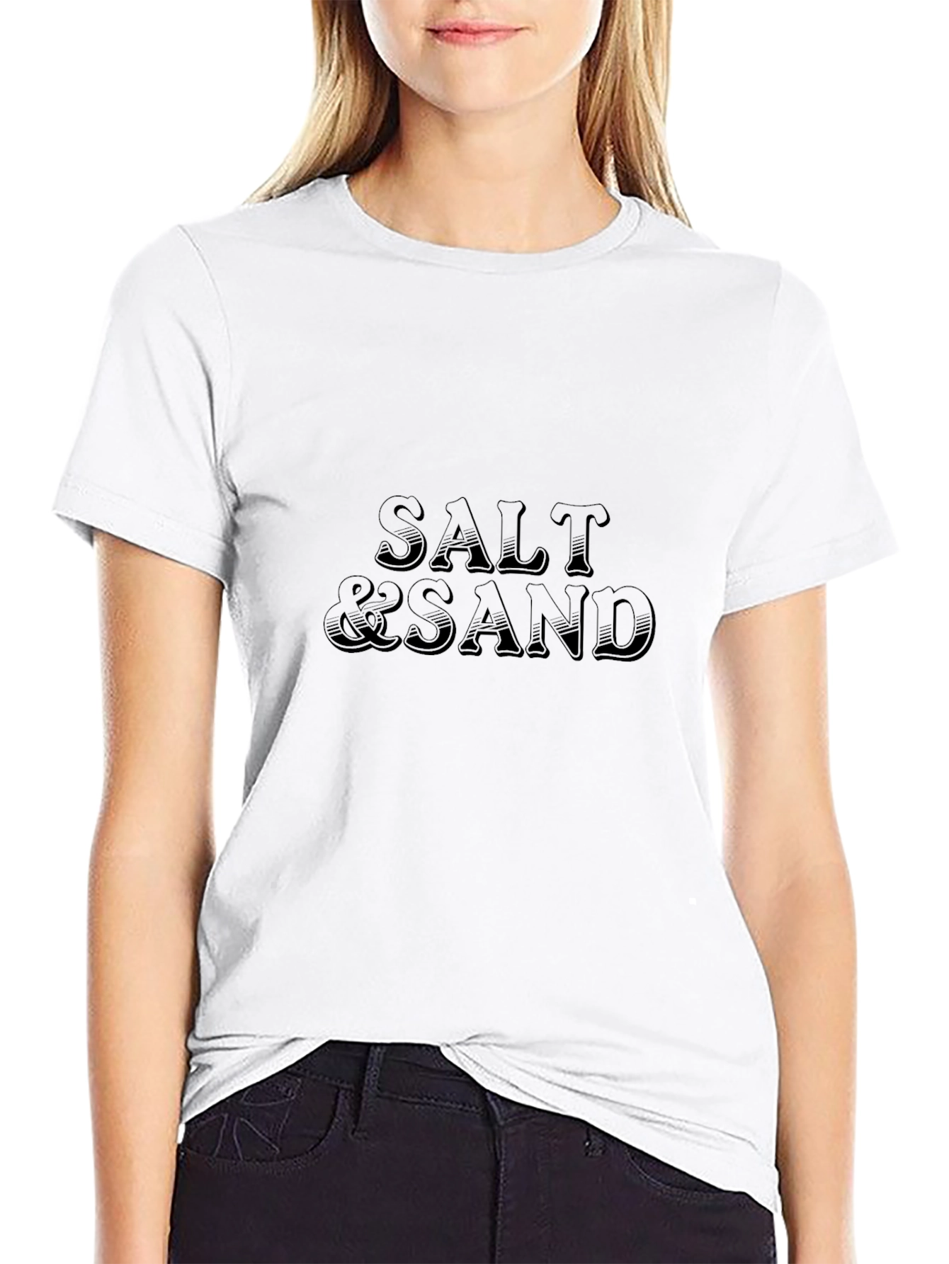 Salt & Sand Graphic Tee - Classic Black T-Shirt