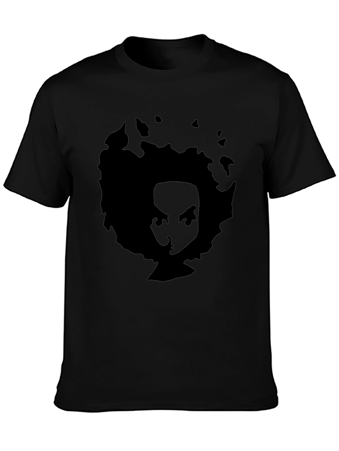 Afro Silhouette Graphic T-Shirt