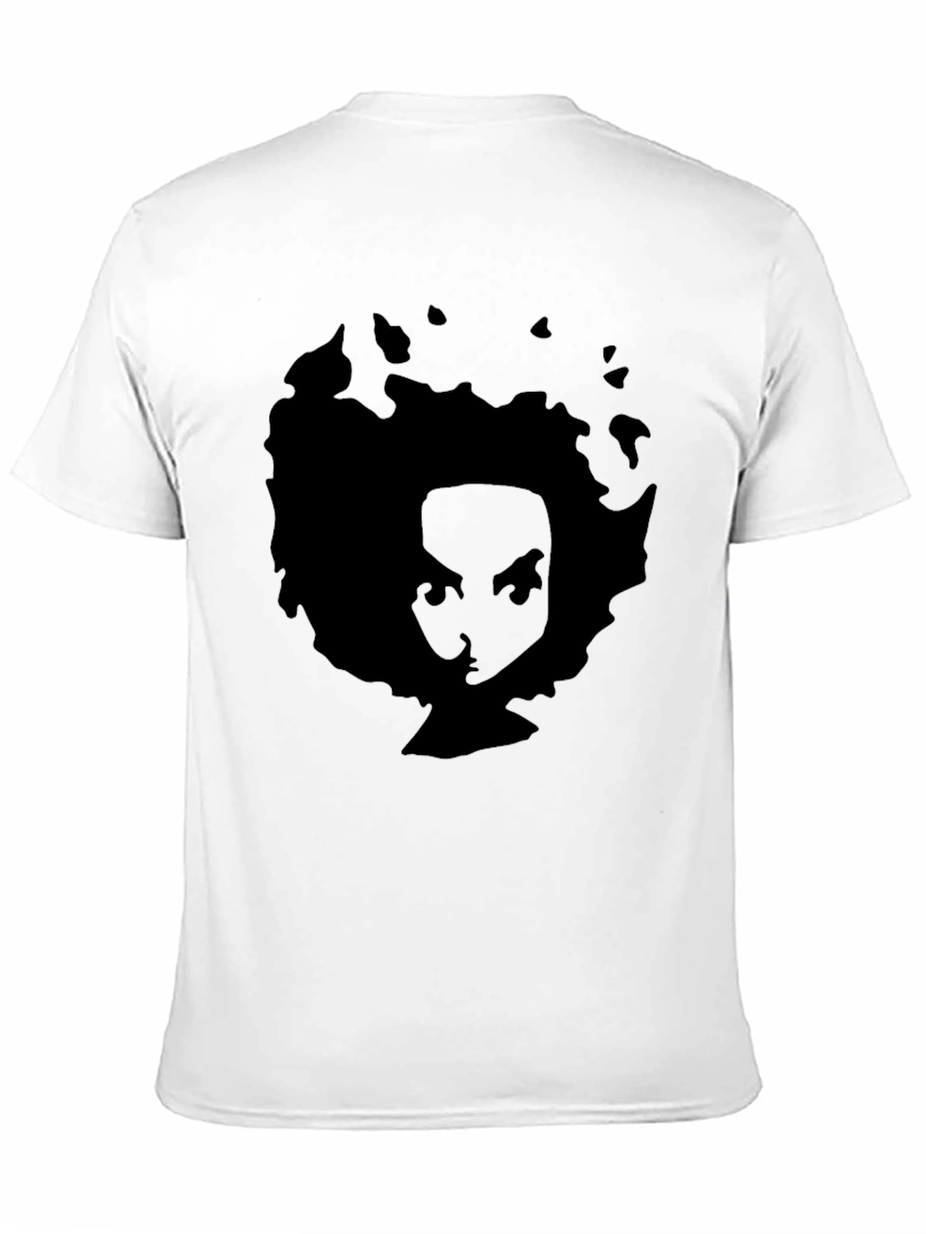 Afro Silhouette Graphic T-Shirt