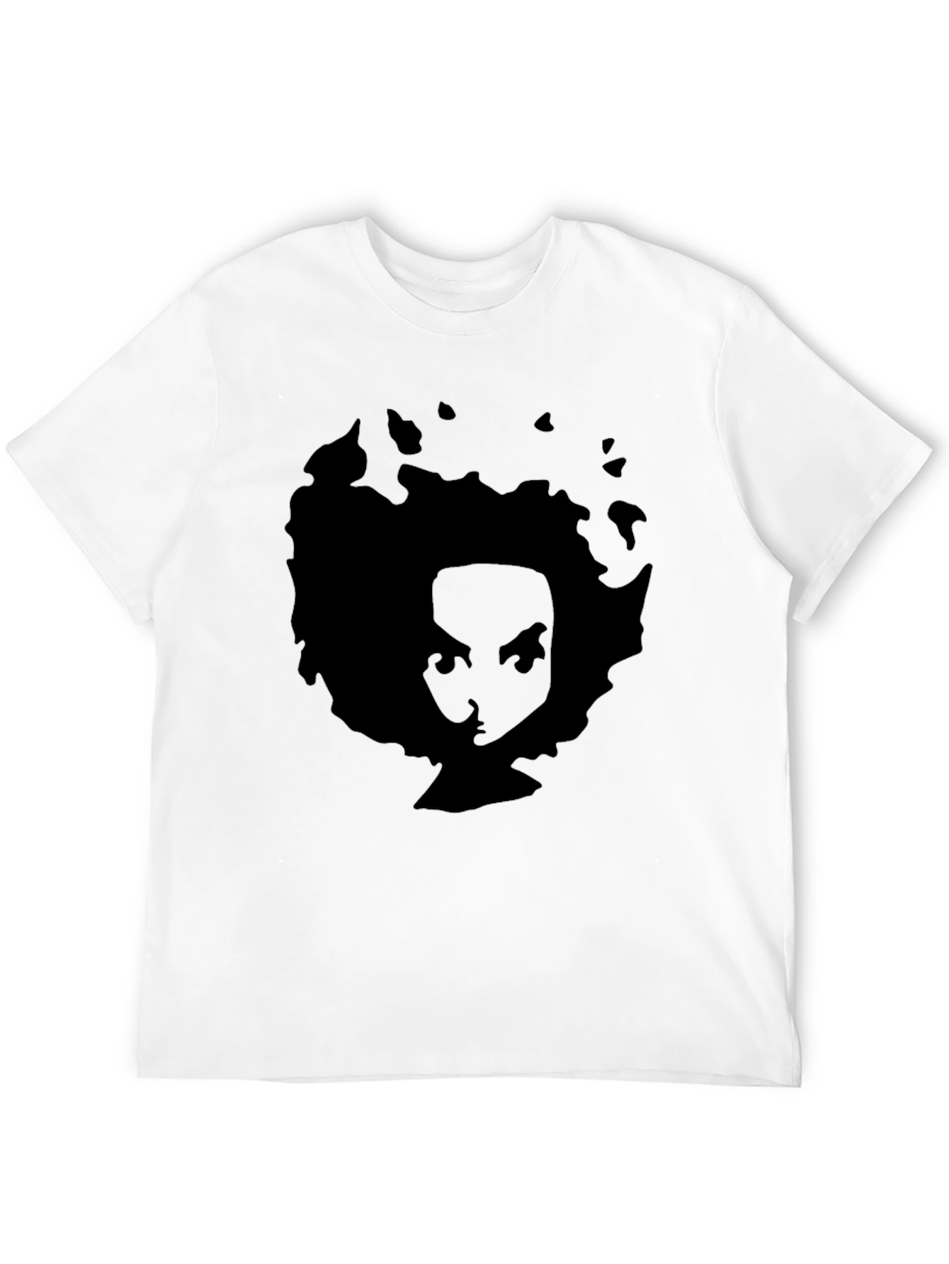 Afro Silhouette Graphic T-Shirt
