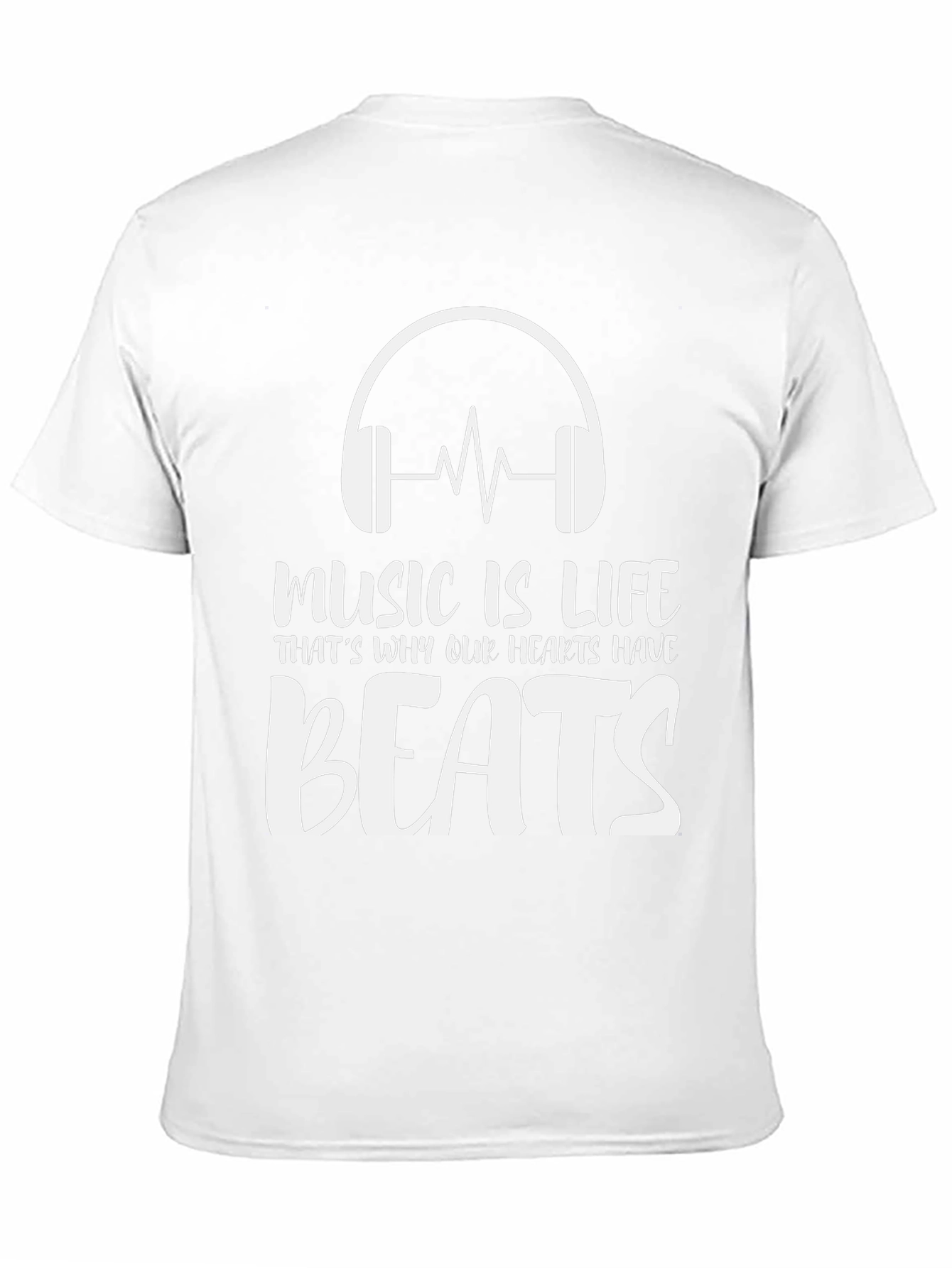 Music is Life Graphic Tee