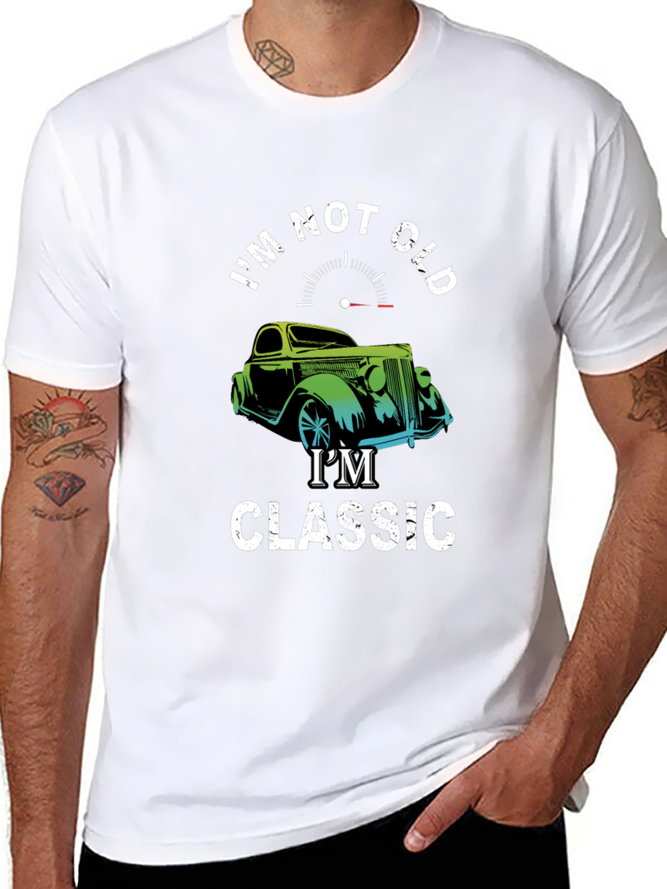 Im Not Old Im Classic T-Shirt - Car Graphic
