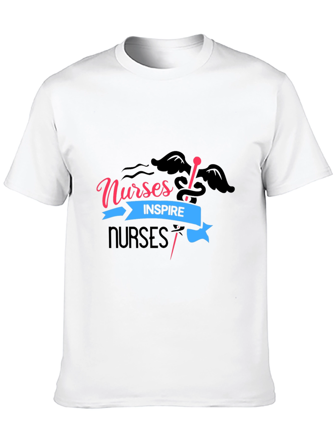 Nurses Inspire Black T-Shirt