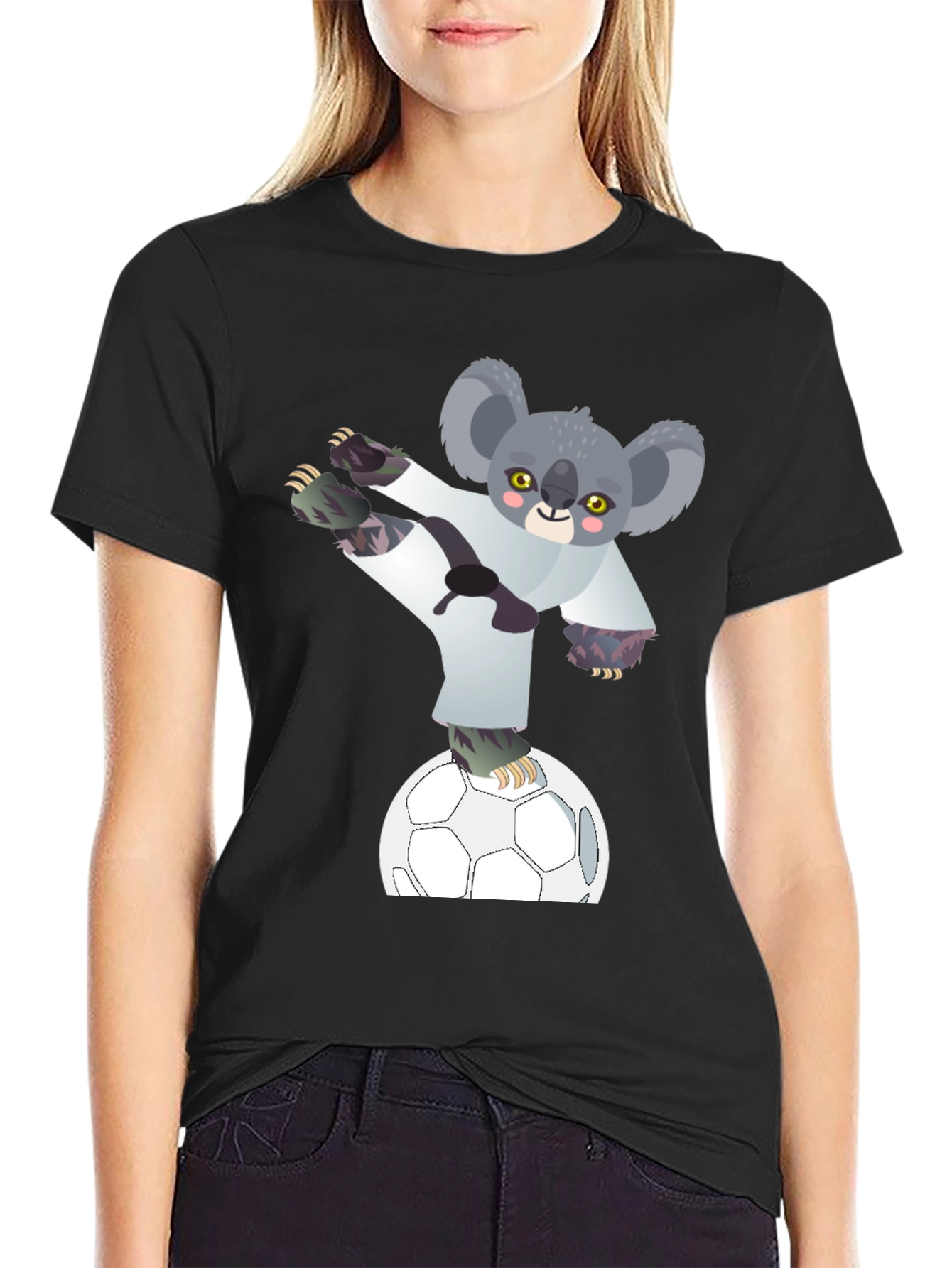 Karate Koala Soccer T-Shirt